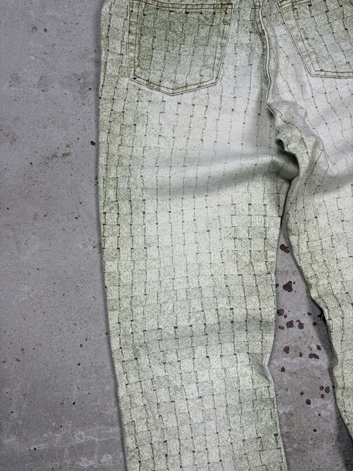 Roberto Cavalli Vintage 90s Roberto Cavalli Animal Print Jeans Denim Pants Size 31" - 15 Thumbnail