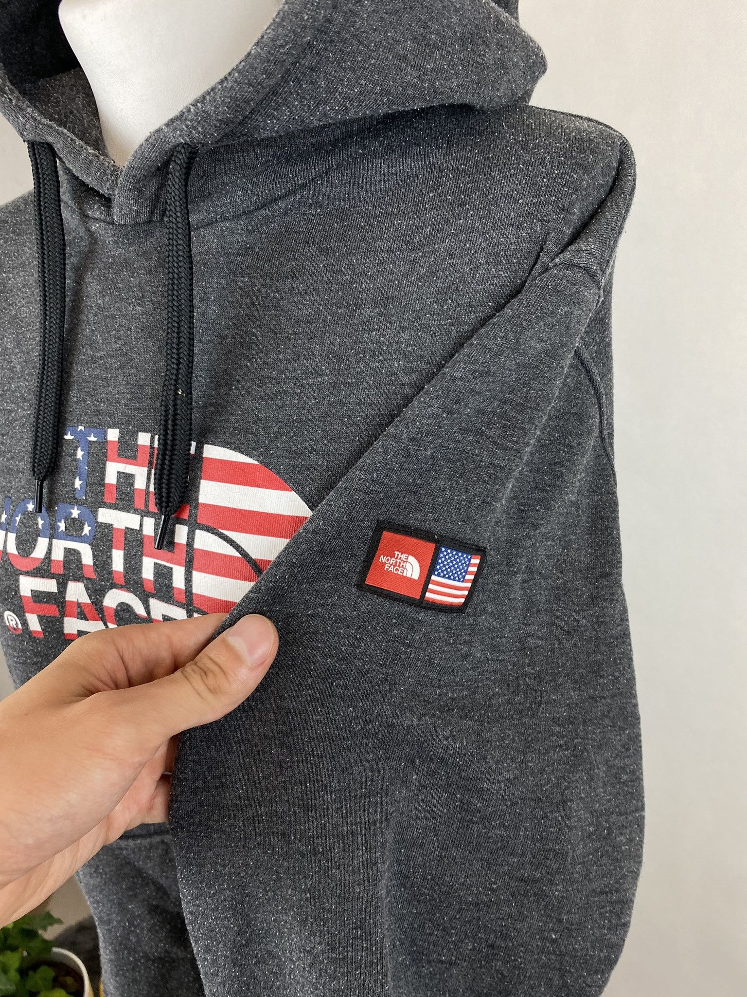 The North Face × Vintage the north face hoodie usa america flag Size US L / EU 52-54 / 3 - 3 Thumbnail