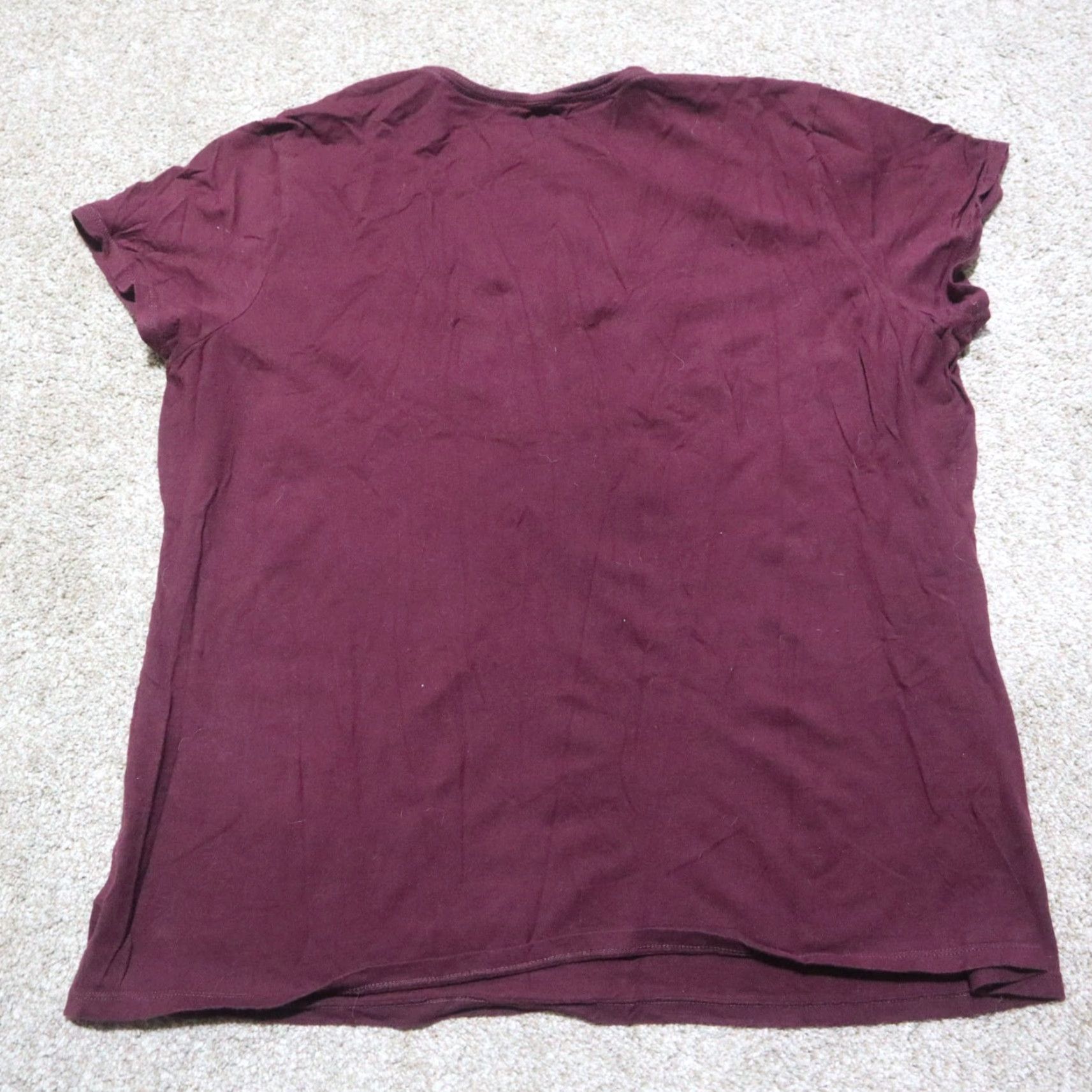 Russell Athletic Hokies Virginia VA Red Burgundy Short Sleeve Tee T-Shirt Women's 2XL Graphic Tee Shirt 100% Cotton XXL Red Virginia Hokies Womens Shirt 2XL Size XXL / US 16-18 / IT 52-54 - 6 Thumbnail
