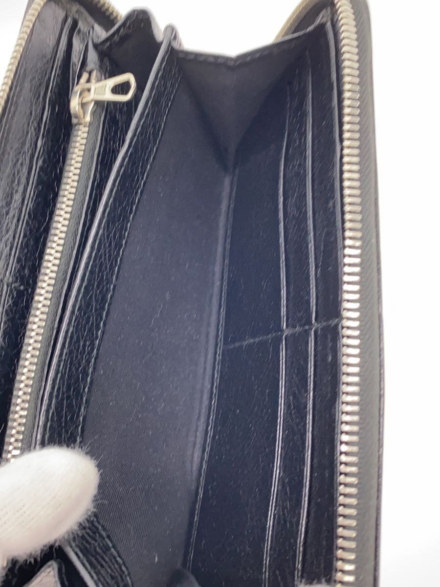 Balenciaga Balenciaga Leather Long Wallet Black Size ONE SIZE - 7 Thumbnail