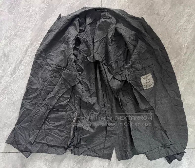 Yohji Yamamoto Yohji Yamamoto size 2 Pleated blazer Size 36R - 4 Thumbnail