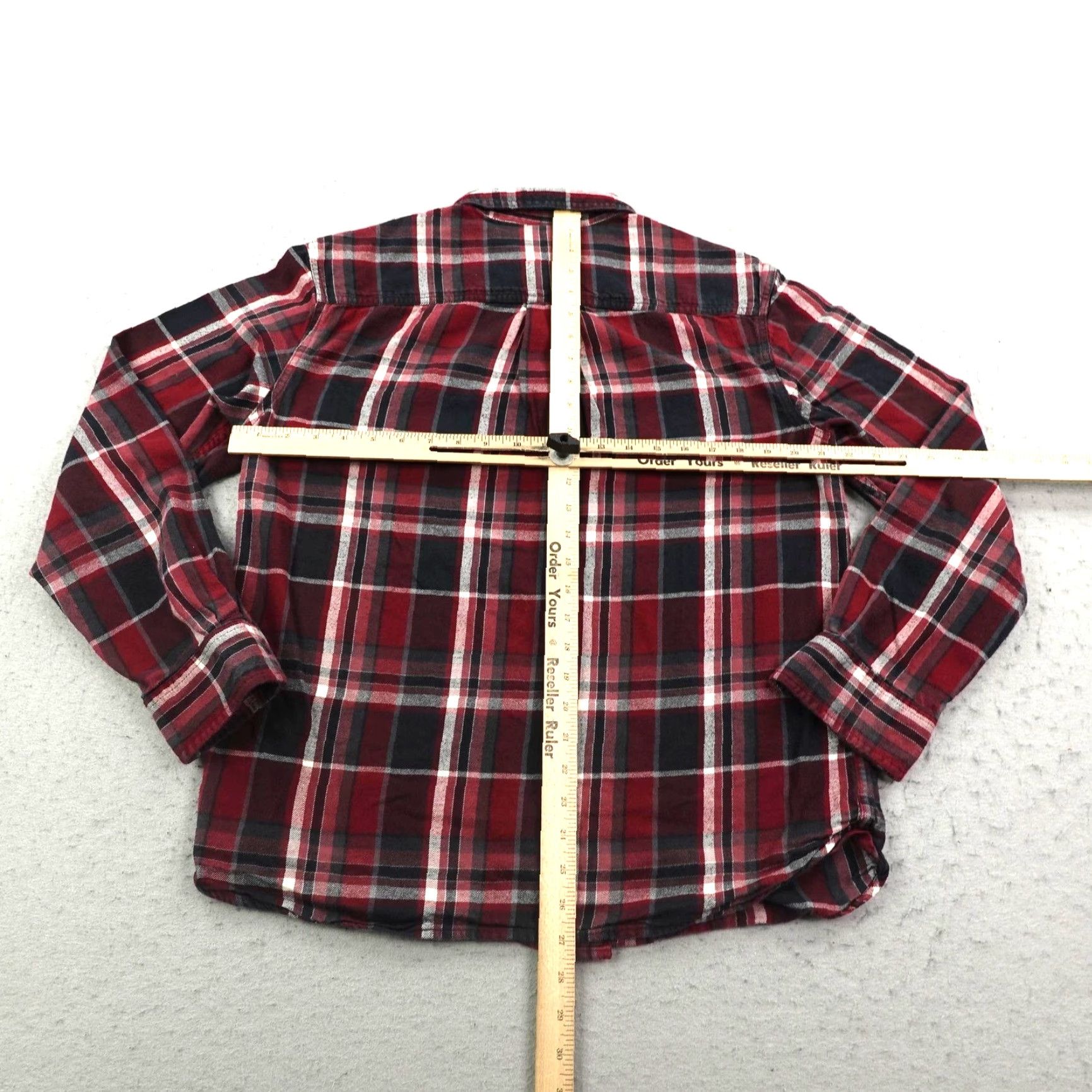 The North Face The North Face Shirt Mens M Red Plaid Flannel Button-Up Casual Work Hiking" Size US M / EU 48-50 / 2 - 6 Thumbnail