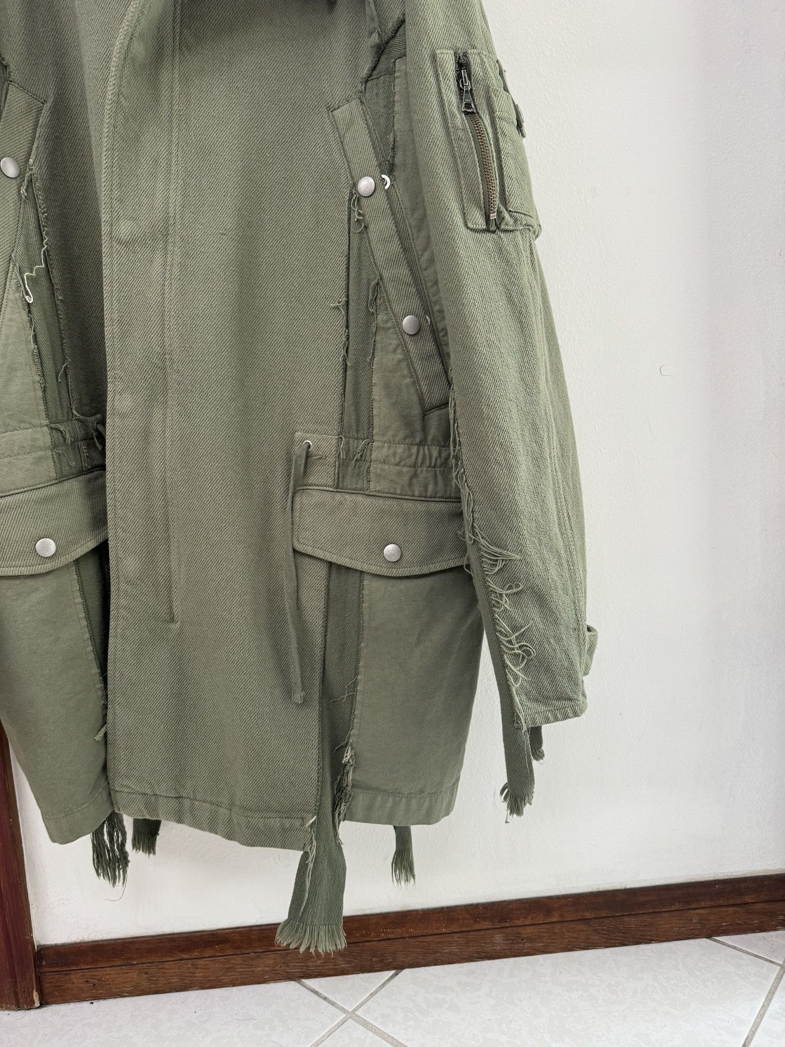 John Elliott JOHN ELLIOTT Heavy Olive Green Parka *SAMPLE* (UNRELEASED) Size US M / EU 48-50 / 2 - 4 Thumbnail