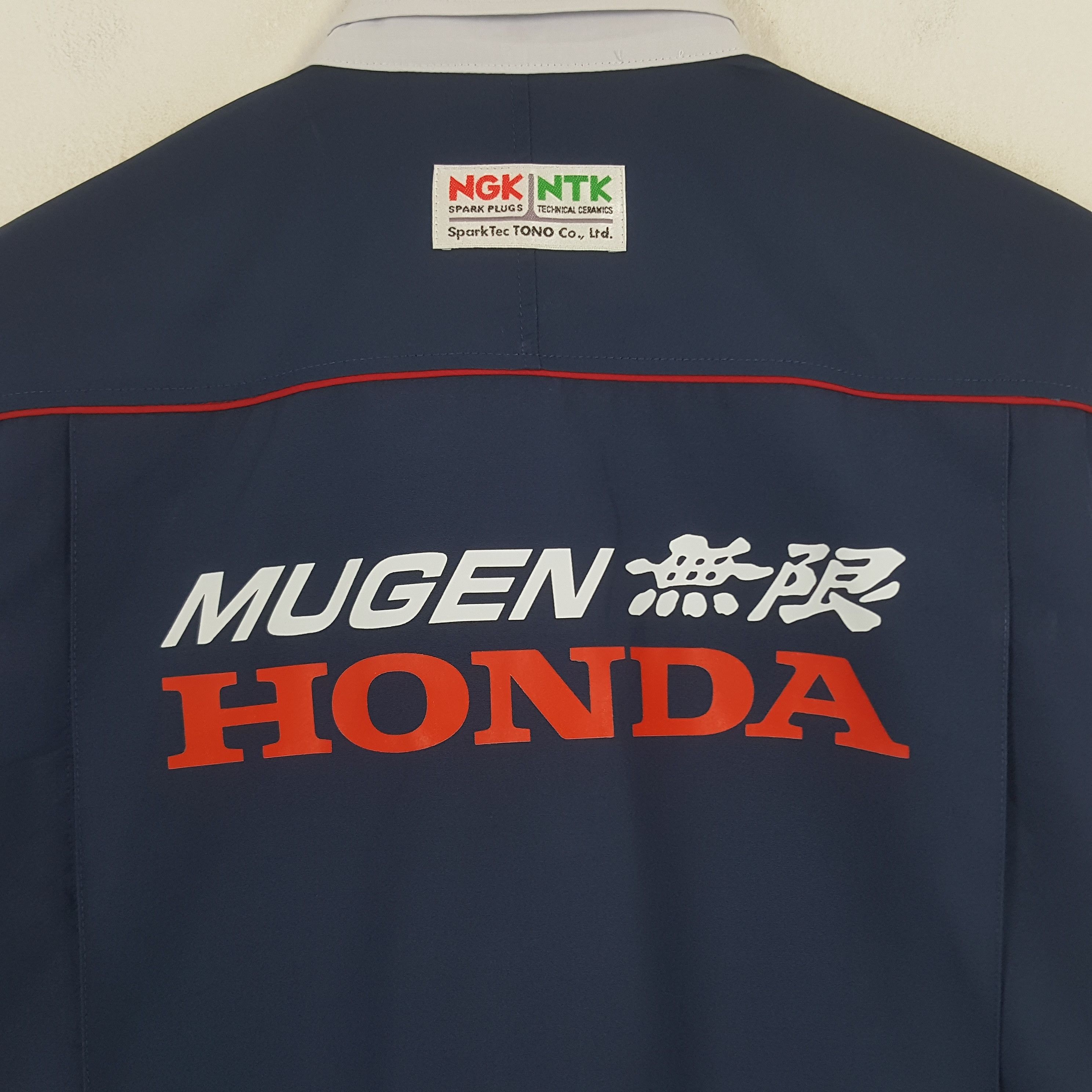 Honda × Japanese Brand × Vintage Vintage Honda Racing Custom Worker Short Sleeve Jacket Size US L / EU 52-54 / 3 - 2 Thumbnail
