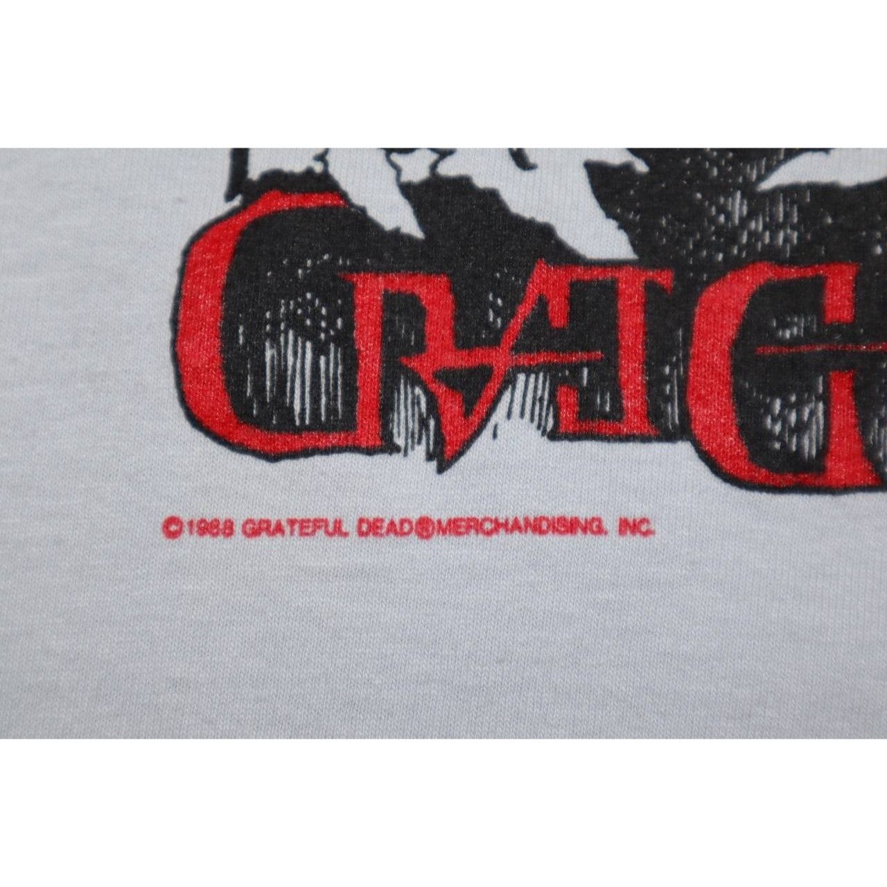 Anvil Vintage 80s Grateful Dead T Shirt Fall 1988 Tour Grim Reaper Size US XL / EU 56 / 4 - 6 Thumbnail