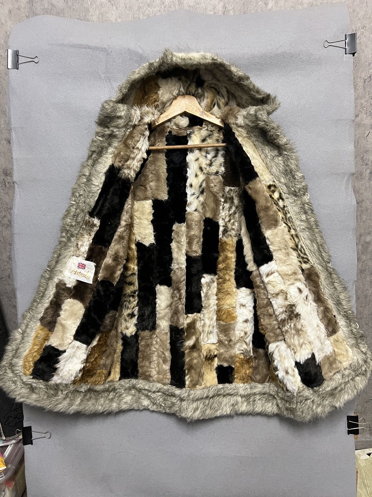 Vintage Vintage Style Fur-Lined Winter Jacket Size US L / EU 52-54 / 3 - 3 Thumbnail