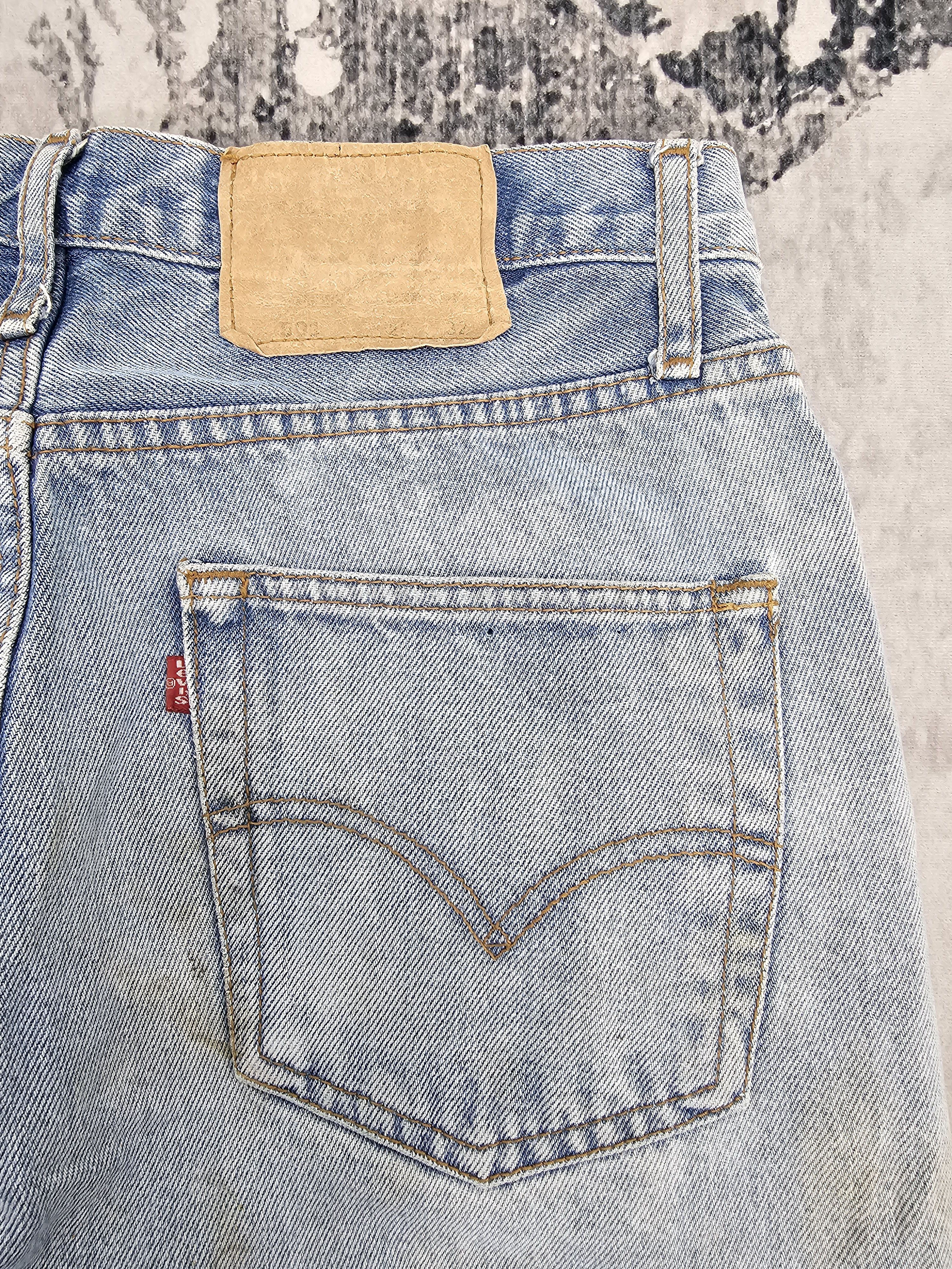 Levi's Vintage Clothing Vtg 90's LEVIS 501 Stain Faded Jeans Made In USA L0550 Size US 28 / EU 44 - 11 Thumbnail