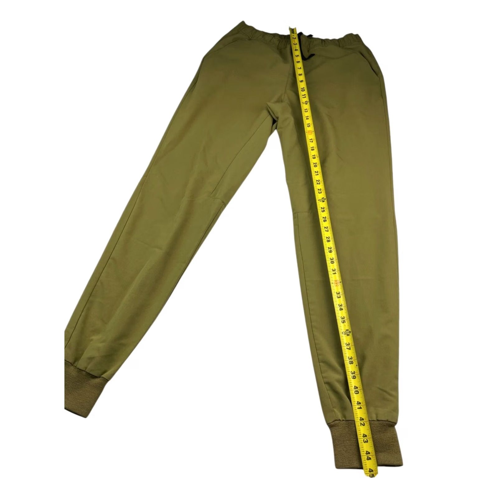 Vintage FIGS Men's Technical Collection Jogger Scrubs Green Large Drawstring Waist Size US 33 - 6 Thumbnail