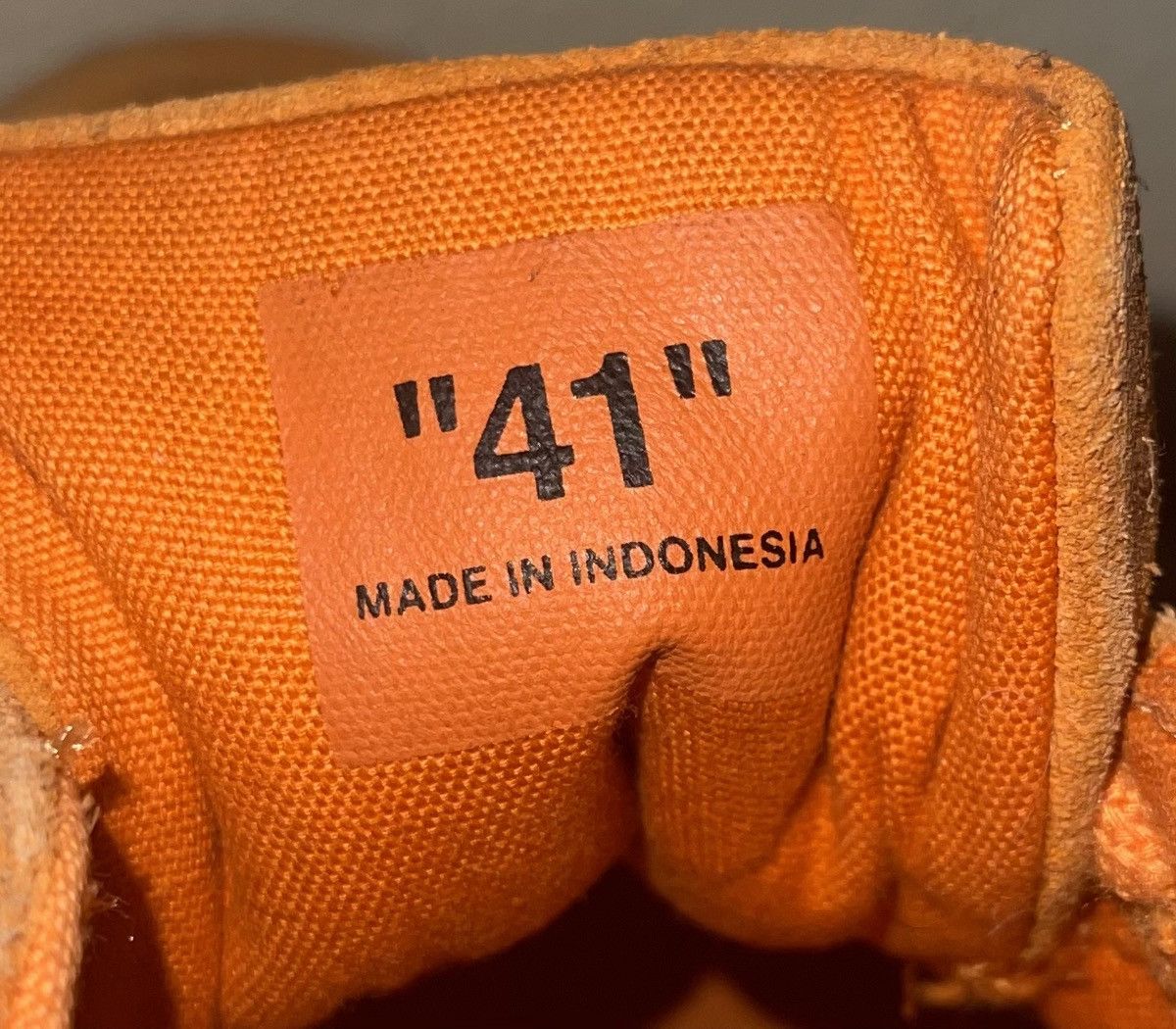 Off-White Off White Vulcanized Low Orange Black Men’s US Size 8 Size US 8 / EU 41 - 9 Thumbnail