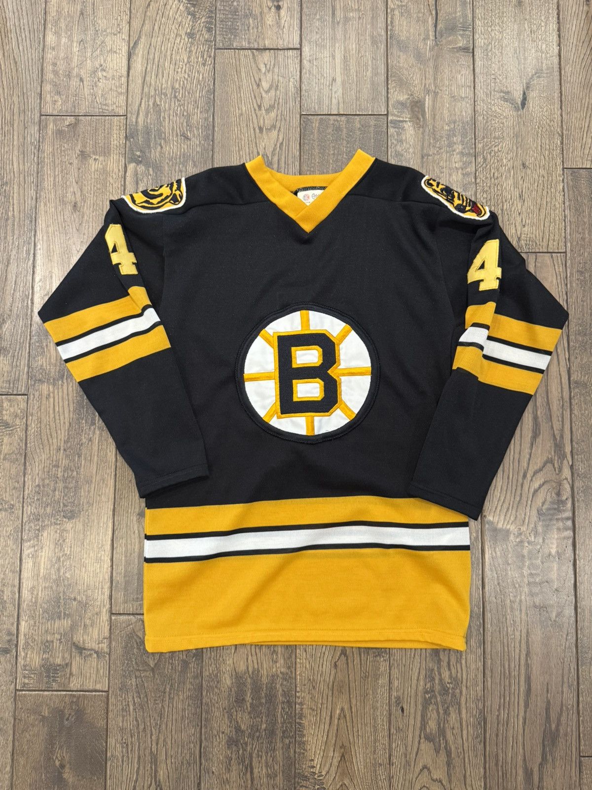 Vintage Vintage Boston Bruins Bobby Orr Athletic Knit Hockey Jersey Size XL / US 12-14 / IT 48-50 - 1 Thumbnail
