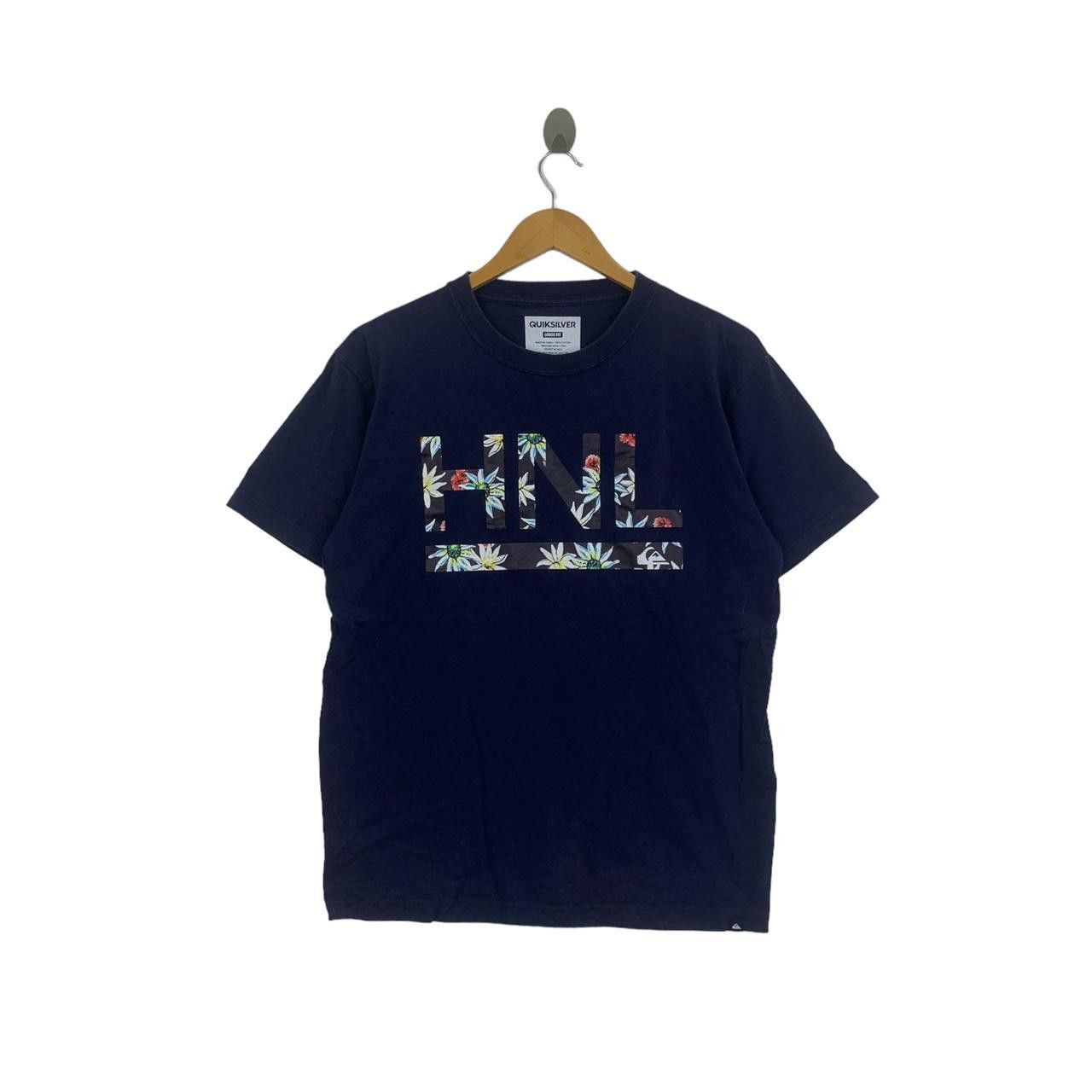 Quiksilver QUIKSILVER HNL HONOLULU Floral Loose Fit Tee Shirt Top Size L / US 10 / IT 46 - 1 Thumbnail