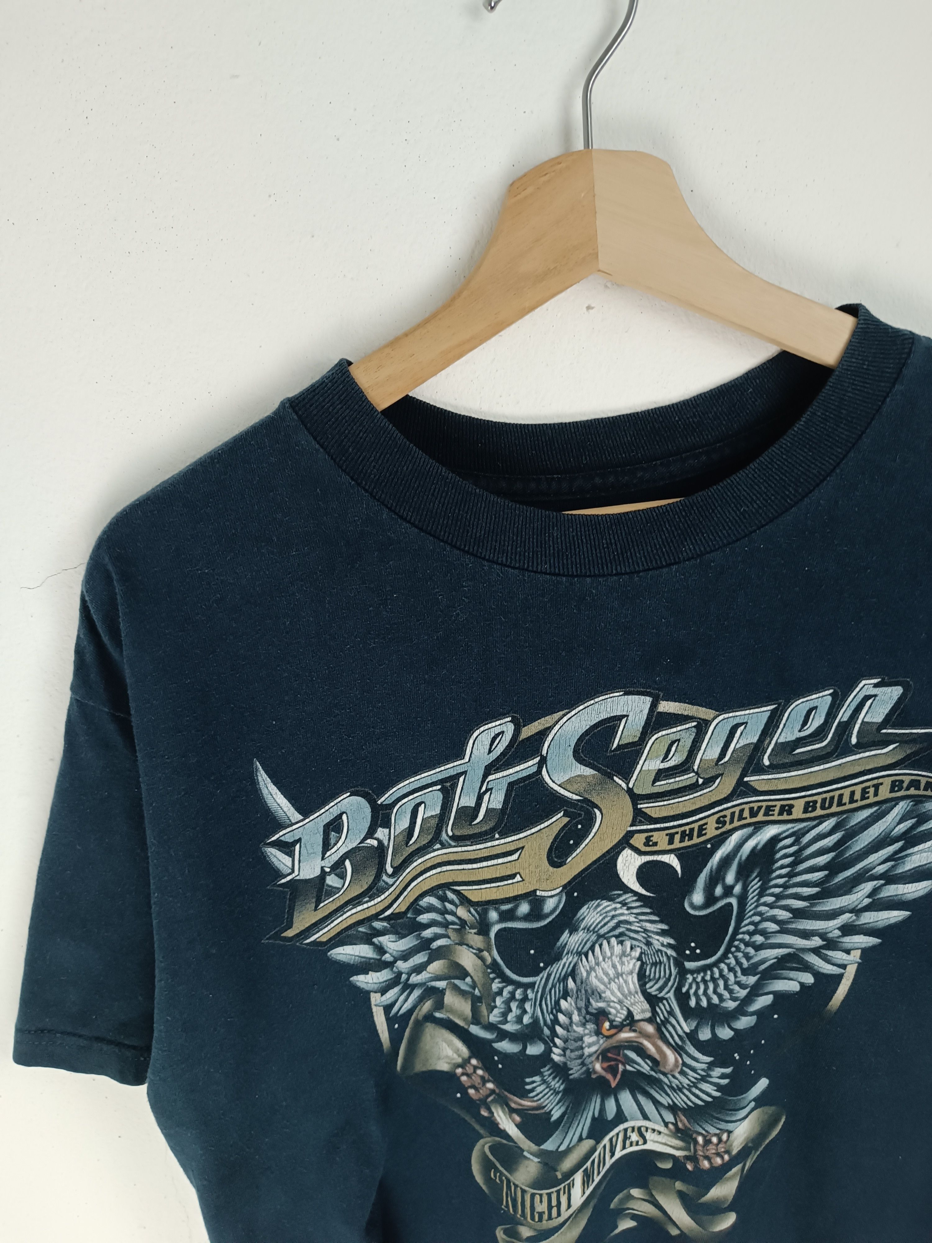 Band Tees VINTAGE '11 BOB SEGER AND THE SILVER BULLET TOUR CROP TEE Size US M / EU 48-50 / 2 - 5 Thumbnail