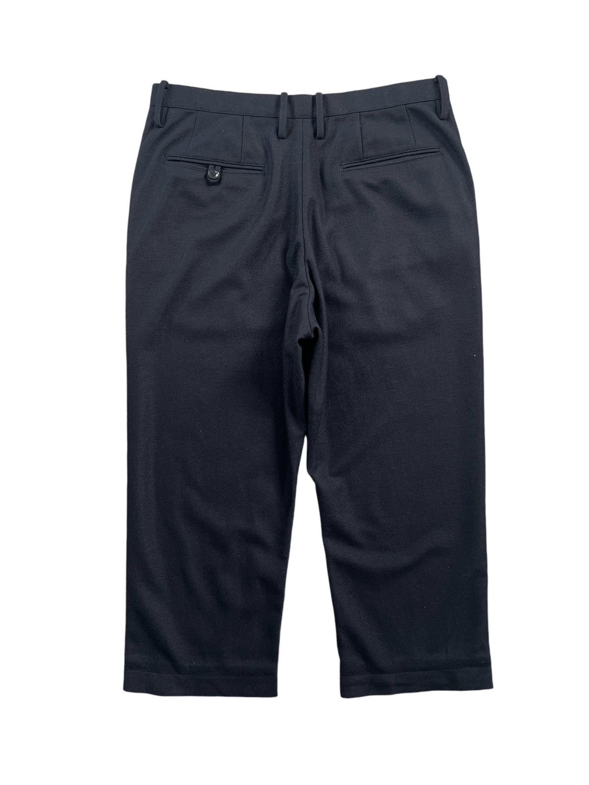 Maison MIHARA YASUHIRO Miharayasuhiro Drop Crotch Wool Cropped Pants Size US 32 / EU 48 - 3 Thumbnail