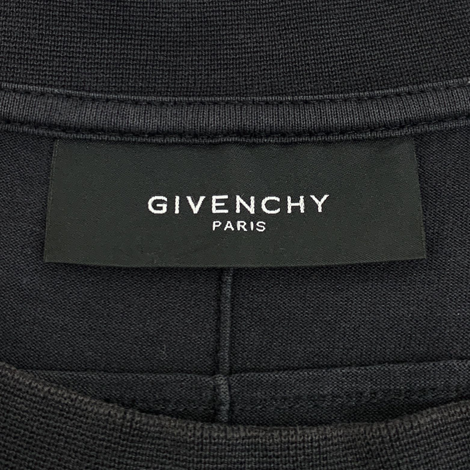 Givenchy Givenchy Black Shark Tooth Print Tee (M) Size US M / EU 48-50 / 2 - 2 Thumbnail