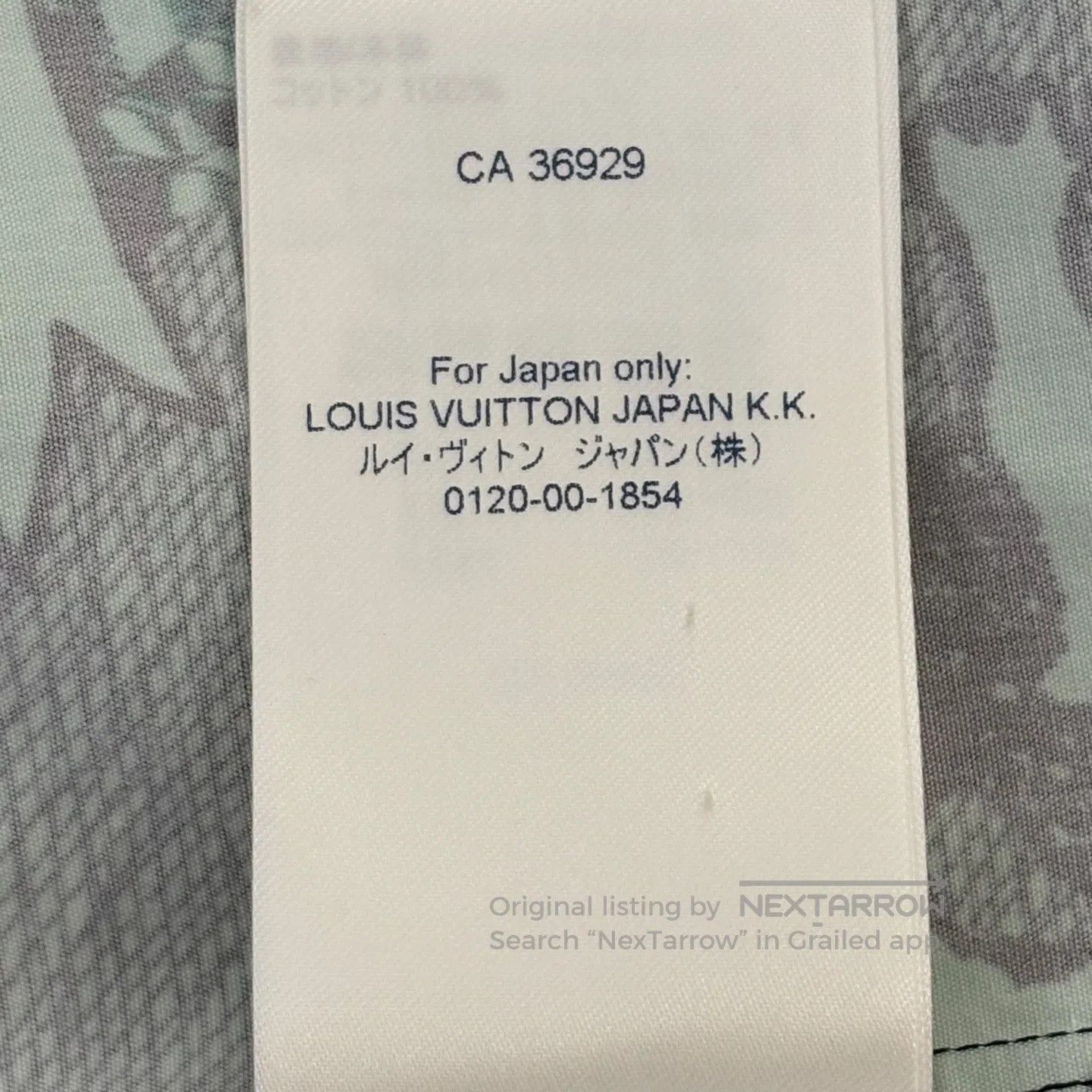 Louis Vuitton Louis Vuitton Pyramid-print long-sleeved shirt jacket Size US XS / EU 42 / 0 - 5 Thumbnail