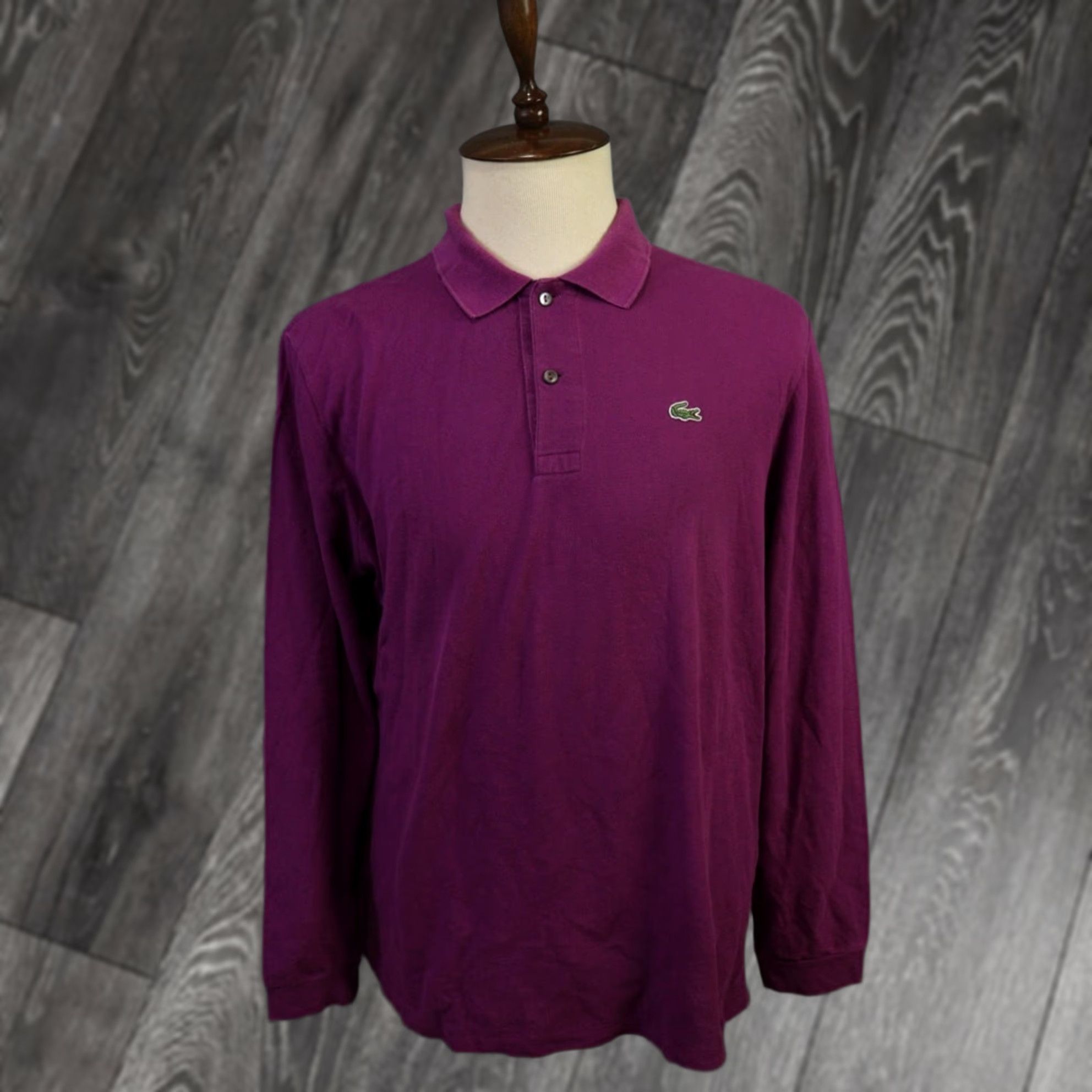 Lacoste × Supreme Supreme Lacoste Live Long Sleeve Jersey Polo