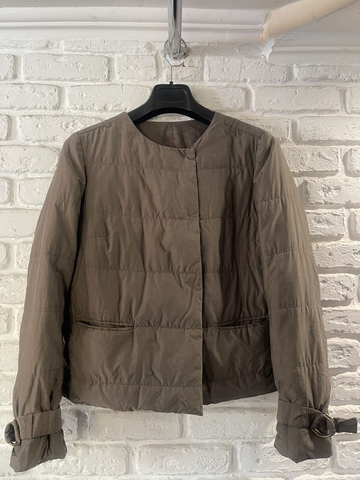 Brunello Cucinelli BRUNELLO CUCINELLI brown jacket Size S / US 4 / IT 40 - 2 Thumbnail