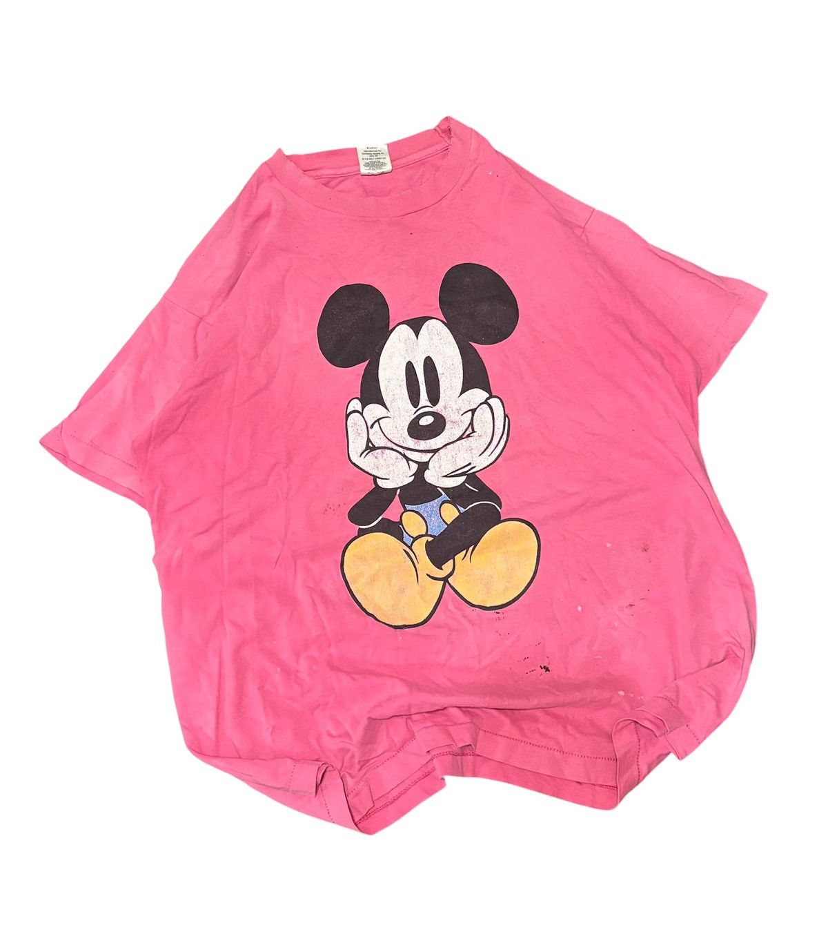Disney Vintage 90s Single-Stitch Disney Painter Tee Size US XL / EU 56 / 4 - 1 Thumbnail