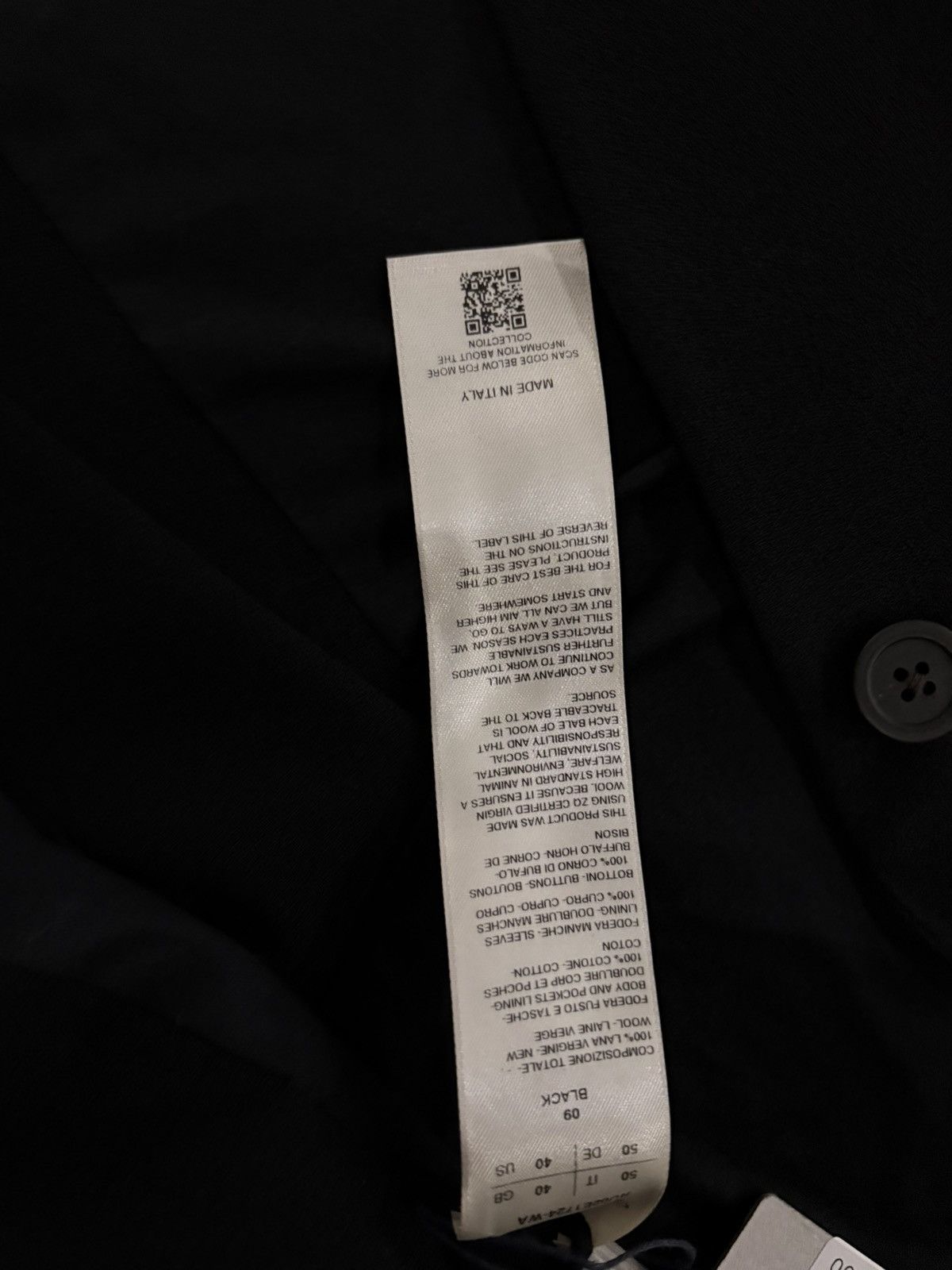 Rick Owens RICK OWENS FOGPOCKET SOFT BLAZER Size 50R - 6 Thumbnail