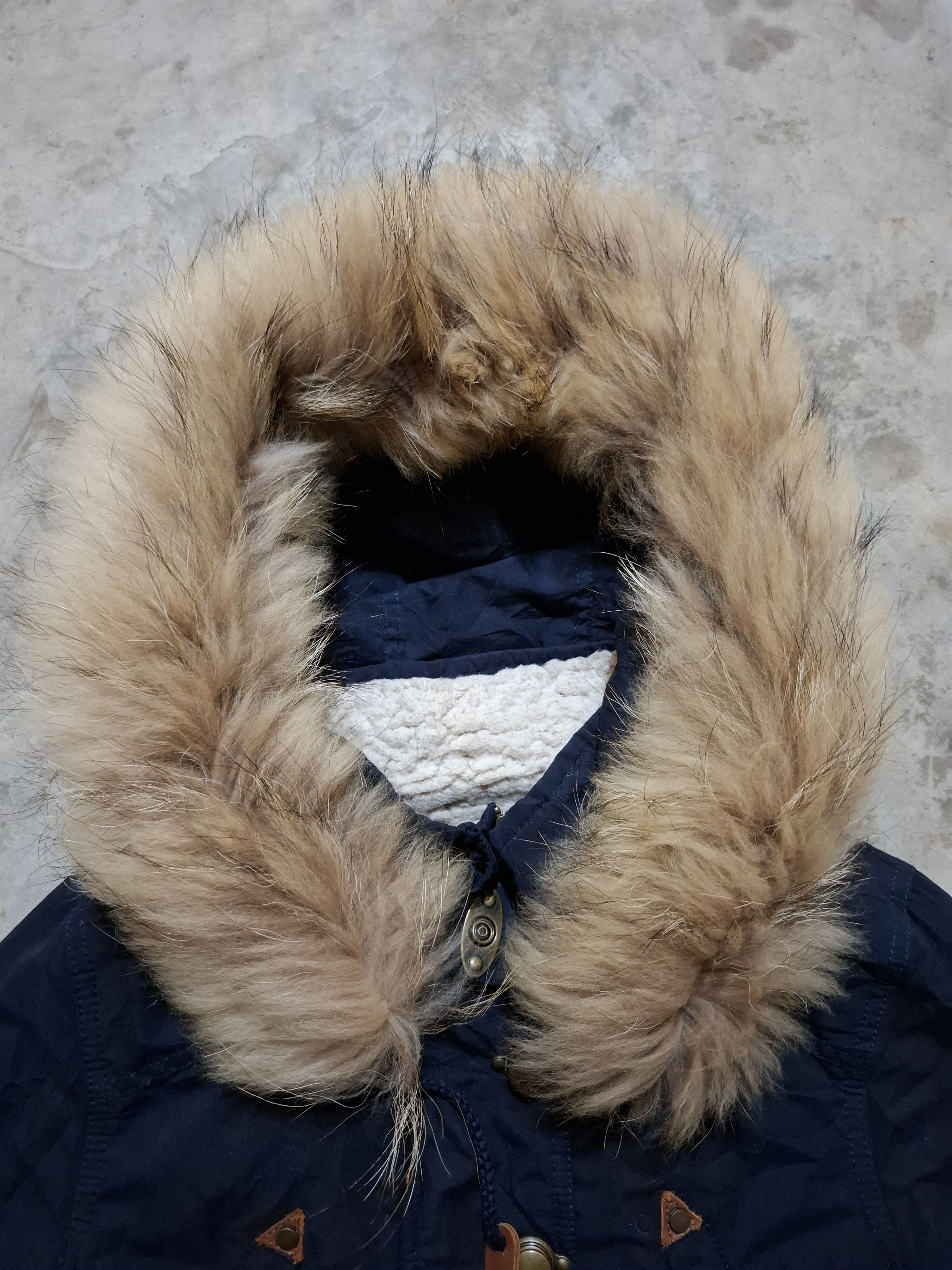 Japanese Brand Japanese Fur Hooded Jacket Lgb Ifsixwasnine Fuga Goa Style Size US S / EU 44-46 / 1 - 3 Thumbnail