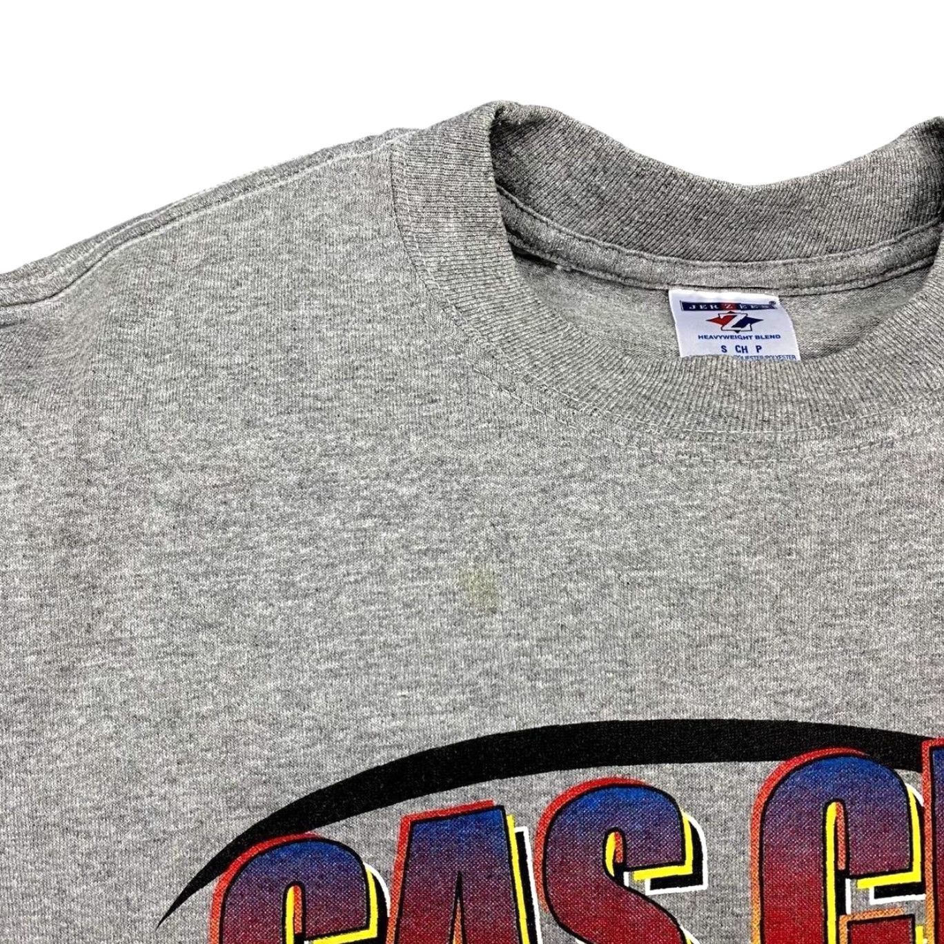 Jerzees Vintage Gas City Speedway “Where Action Is The Attraction” T-Shirt Small Men Grey Cotton Short Sleeve 2005 90s Motorsports #3274 Size US S / EU 44-46 / 1 - 6 Thumbnail