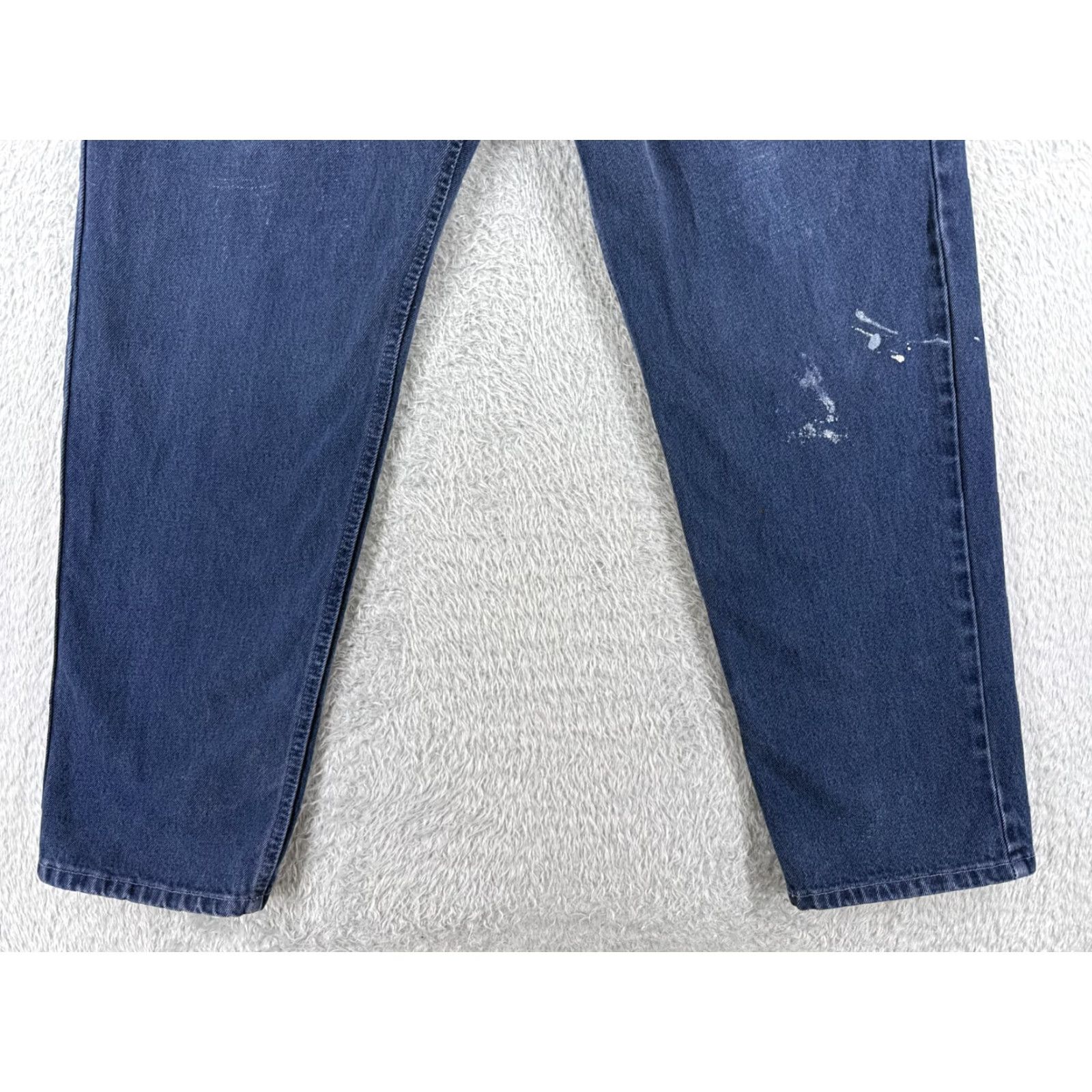 Lee VINTAGE Guess Pants Men 36 Blue Denim Pant US Made 90's High Waist Tapered 31x31 Size US 36 / EU 52 - 2 Thumbnail