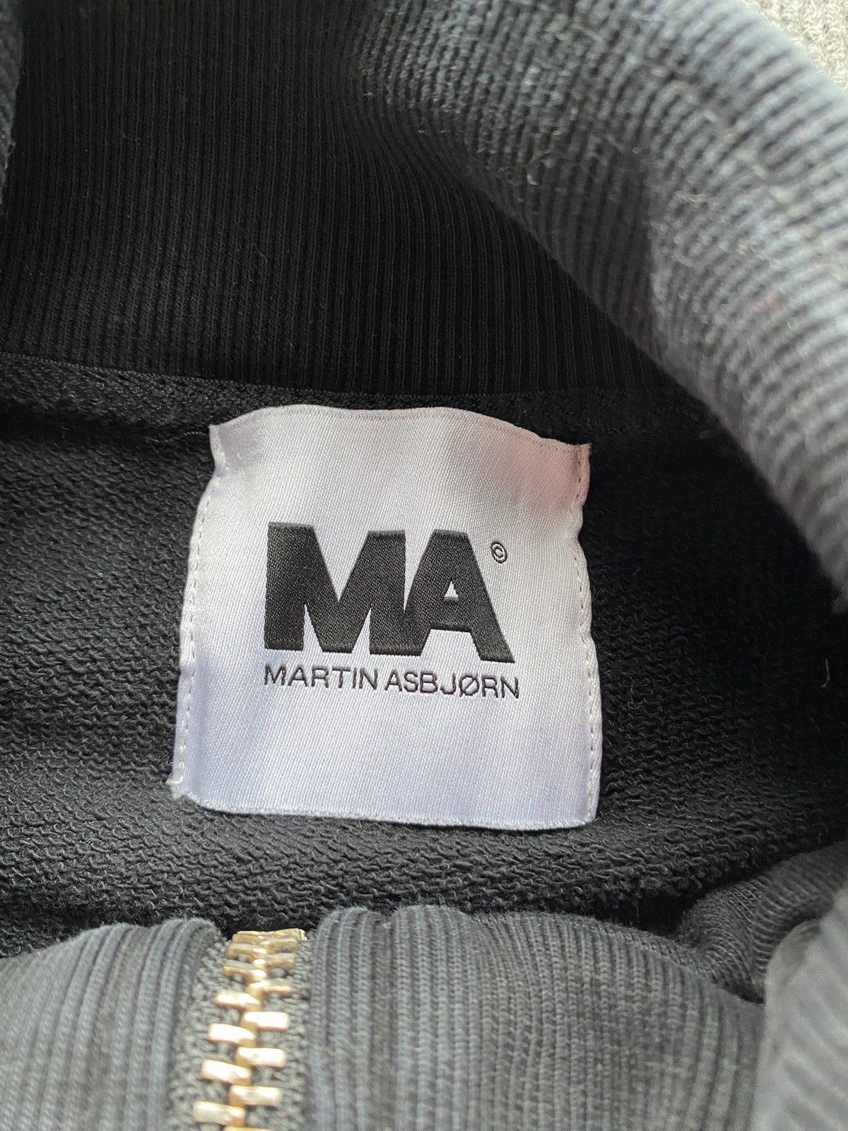 Martin Asbjorn 🔥RARE MARTIN ASBJORN half zip sweatshirt women large oversiz Size L / US 10 / IT 46 - 3 Thumbnail