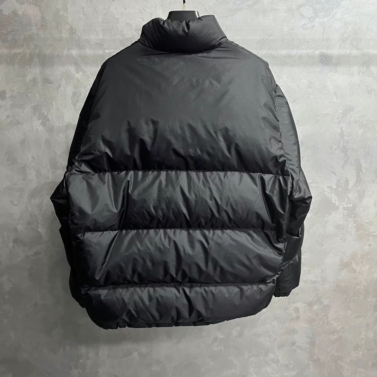 Gucci Gucci Black Logo Waterproof Warm Stand Collar Down Jacket 50 Size US M / EU 48-50 / 2 - 2 Thumbnail