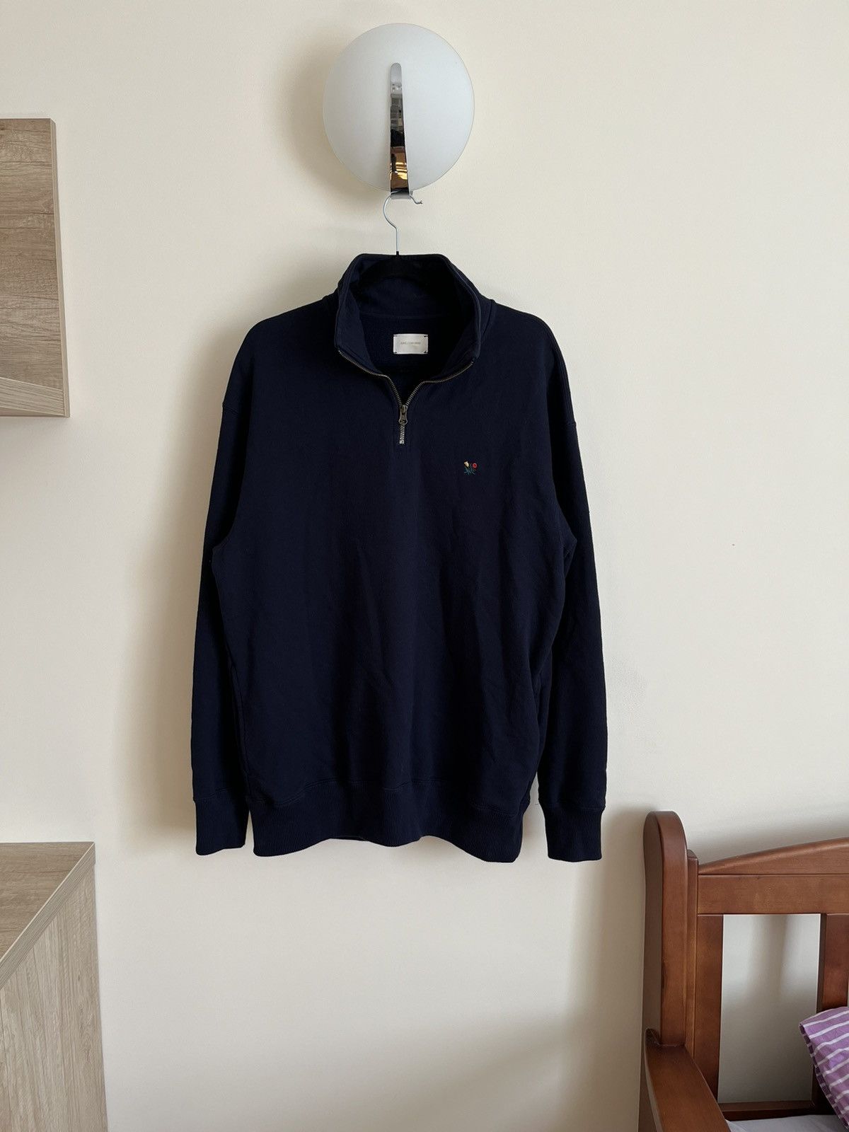 Aime Leon Dore Aime Leon Dore crest quarter zip pullover sweater | Grailed