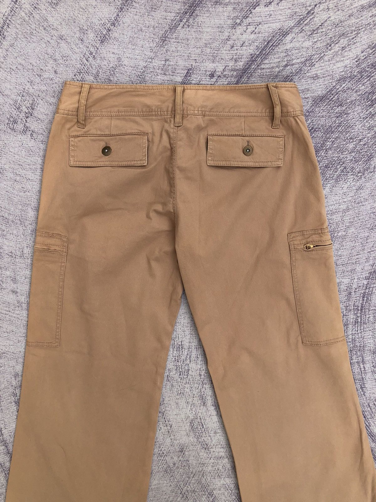 FOR OTHERS × Vintage Y2K Cargo Trousers Baggy Khakis Multi Pocket Tactical Pants Size US 32 / EU 48 - 10 Thumbnail