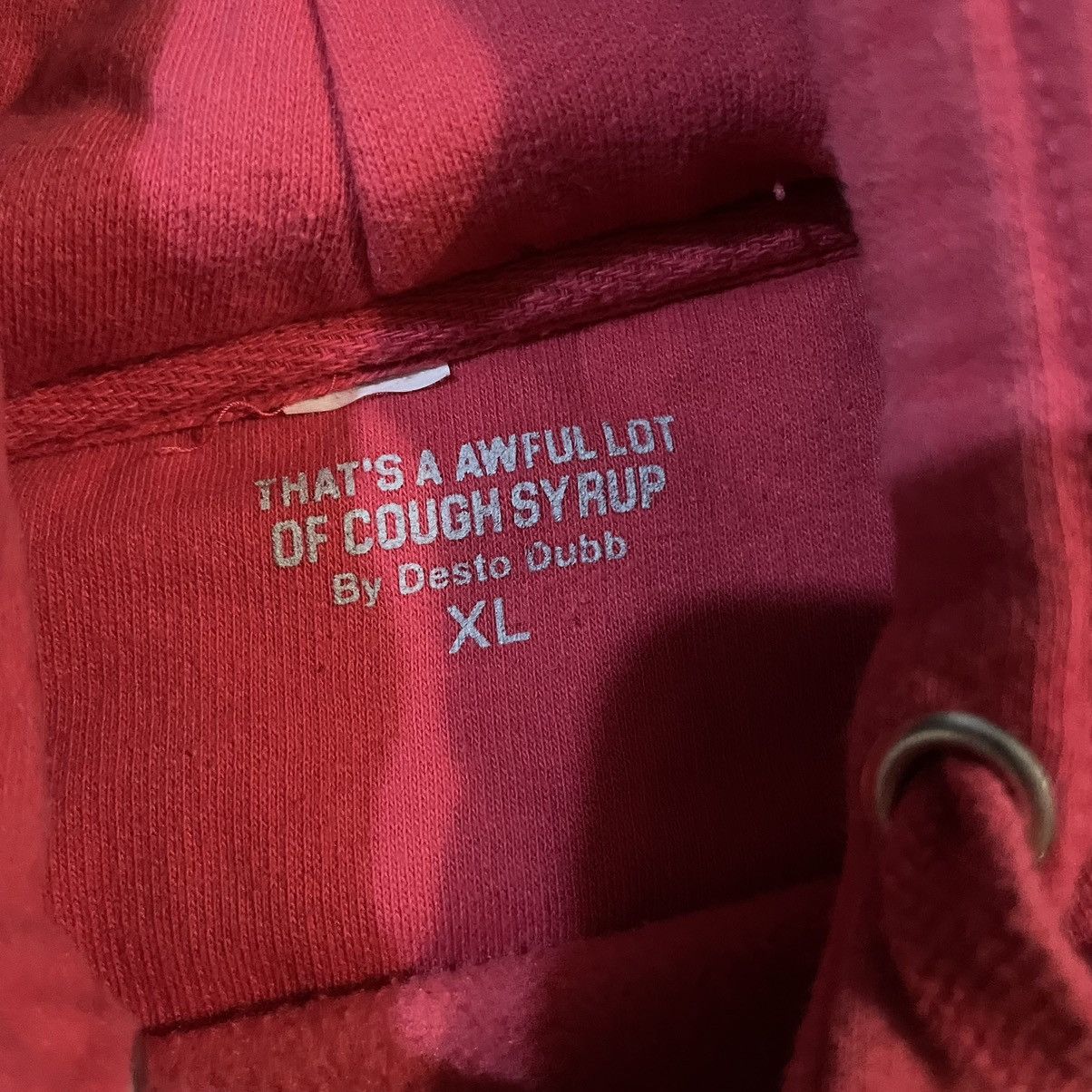 Other Desto Dubb Awful Lot Of Jokes Up Runtz Hoodie Pink XL Stains Size US XL / EU 56 / 4 - 6 Thumbnail