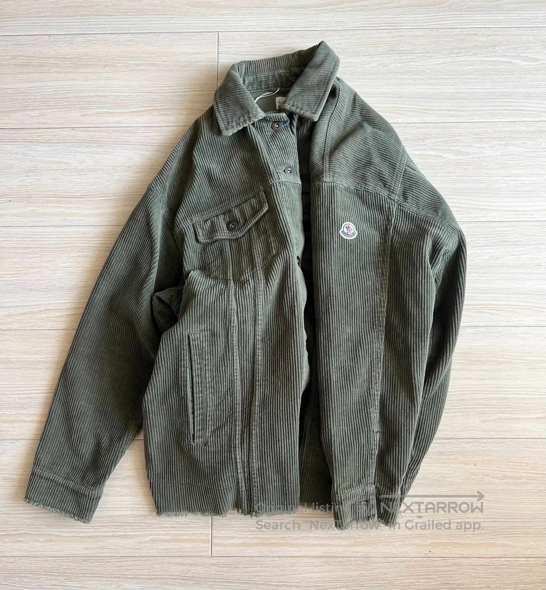 Moncler Moncler Corduroy Shirt Jacket. Size US L / EU 52-54 / 3 - 4 Thumbnail