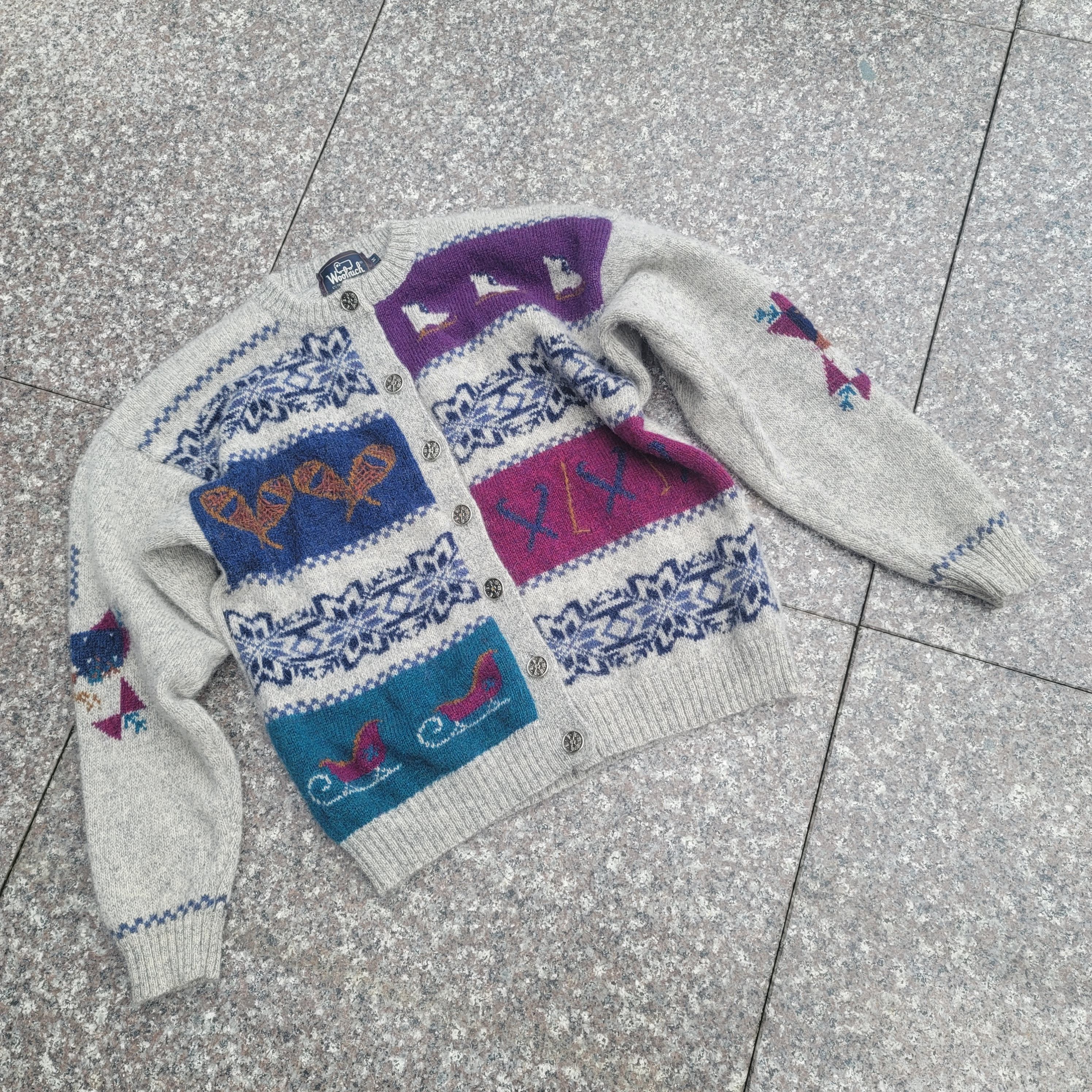 Woolrich Woolen Mills Vintage Woolrich sweater cardigan Size M / US 6-8 / IT 42-44 - 1 Thumbnail