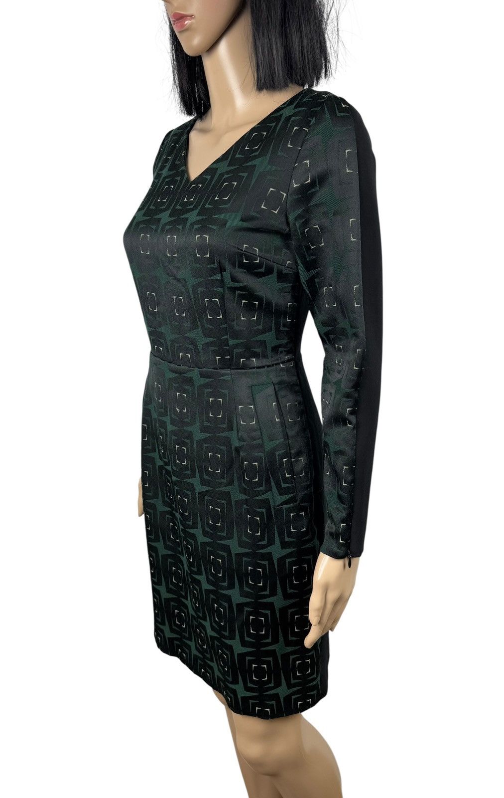 Baum und Pferdgarten Baum and Pferdgarten Printed Rayon Dress V-Neck DE34 IT40 Size S / US 4 / IT 40 - 5 Thumbnail