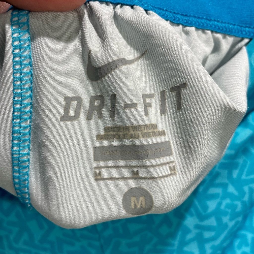 Nike Nike Mens Premier Gladiator 7" Shorts in Teal Print Size M Size US 30 / EU 46 - 5 Thumbnail