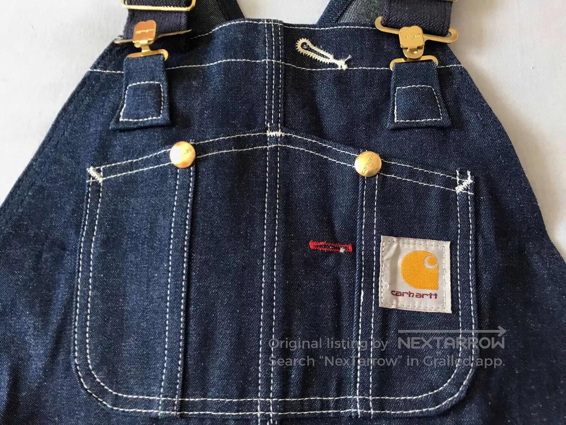 Carhartt Carhartt R08 Denim Overalls W32L30. Size US 32 / EU 48 - 5 Thumbnail
