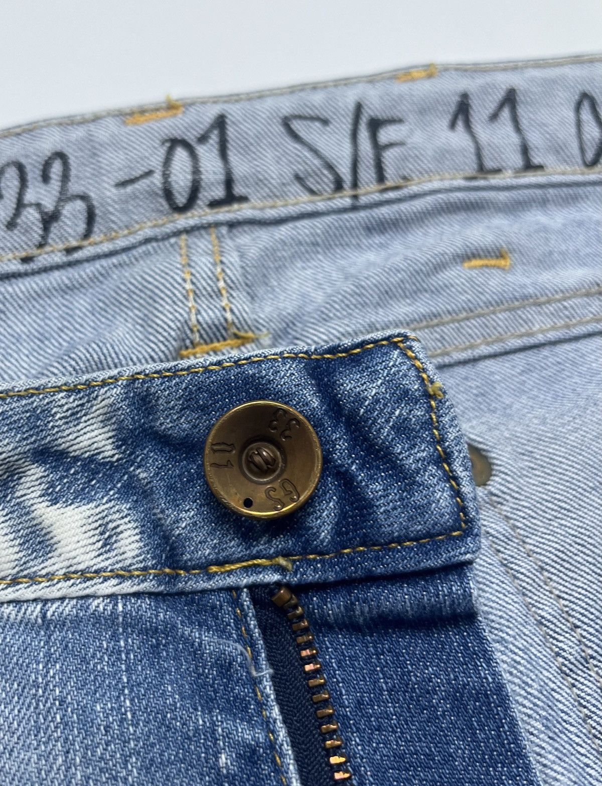 Junya Watanabe Crazy G-Star If Six Was Nine Flared Jeans 90s Size US 31 - 13 Thumbnail