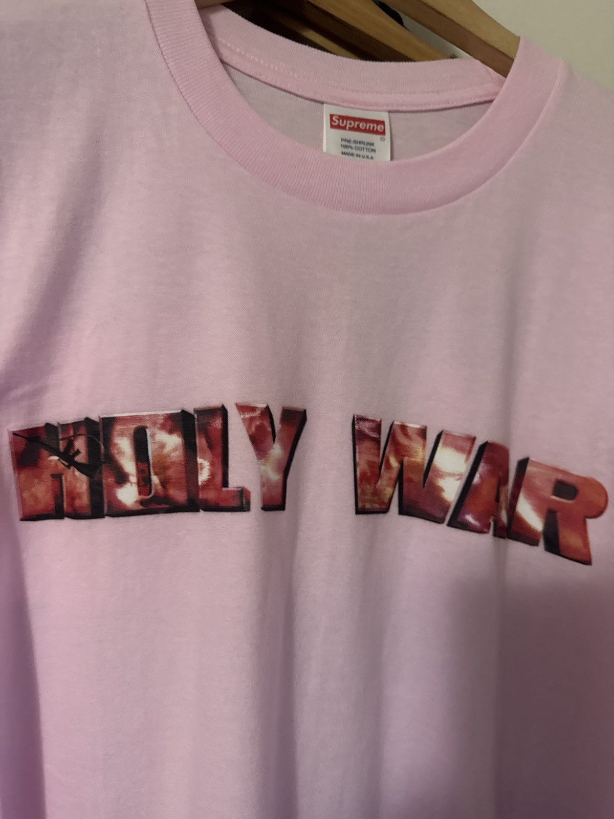 Supreme Supreme Holy War Tee Size US XL / EU 56 / 4 - 2 Thumbnail