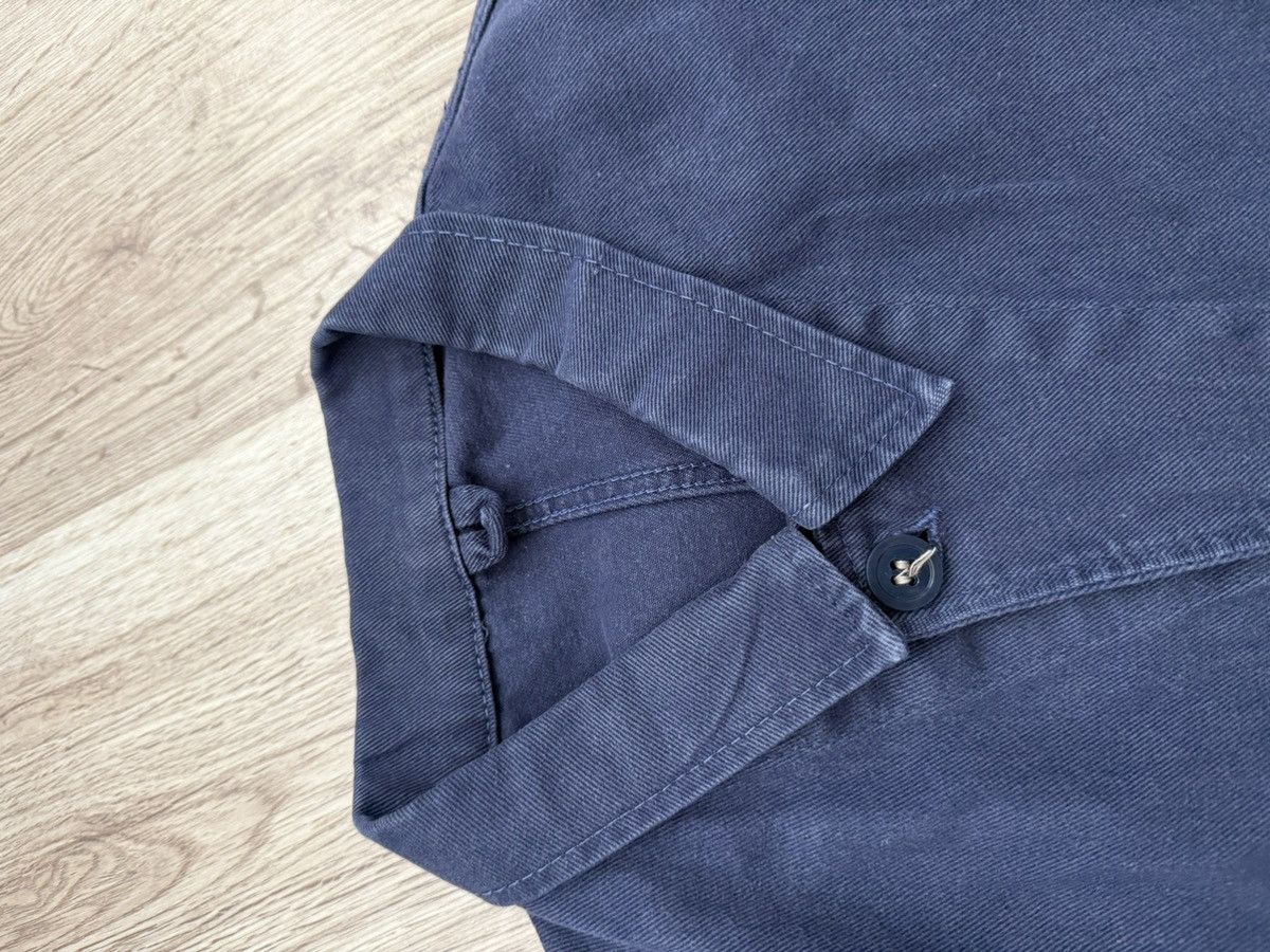 Other Vintage Worker Chore Jacket Blue Workwear French Style Size US M / EU 48-50 / 2 - 17 Thumbnail