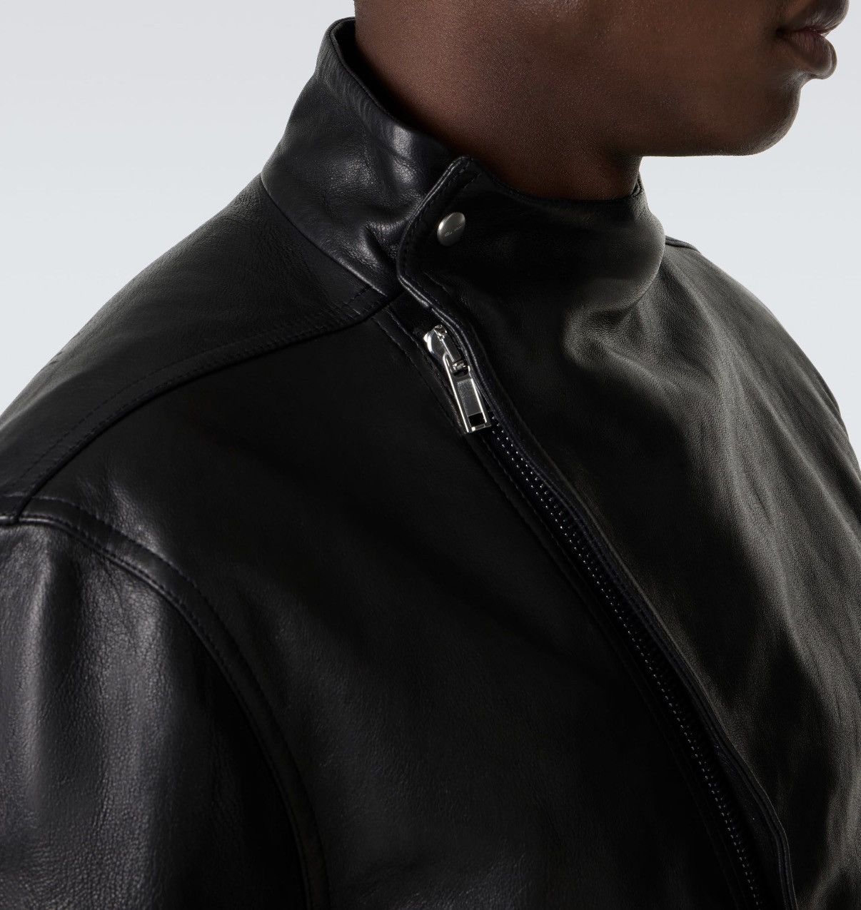 Rick Owens Rick Owens Hollywood Flight Leather Jacket 52 NWT Size US L / EU 52-54 / 3 - 7 Thumbnail