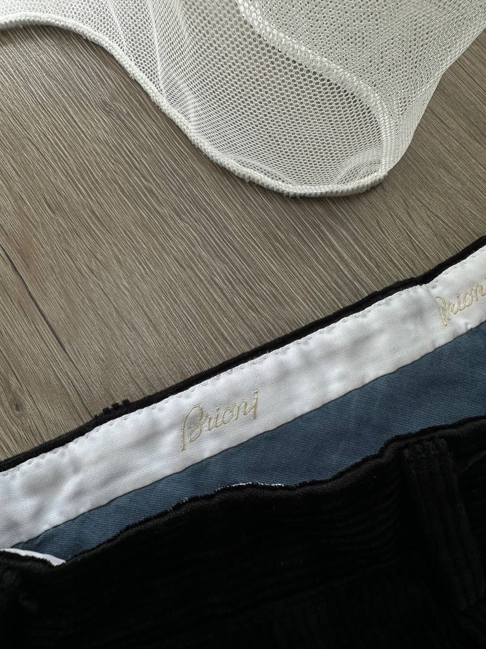 Brioni × Vintage Vintage Brioni Velvet Black Classic Pants Size US 34 / EU 50 - 6 Thumbnail