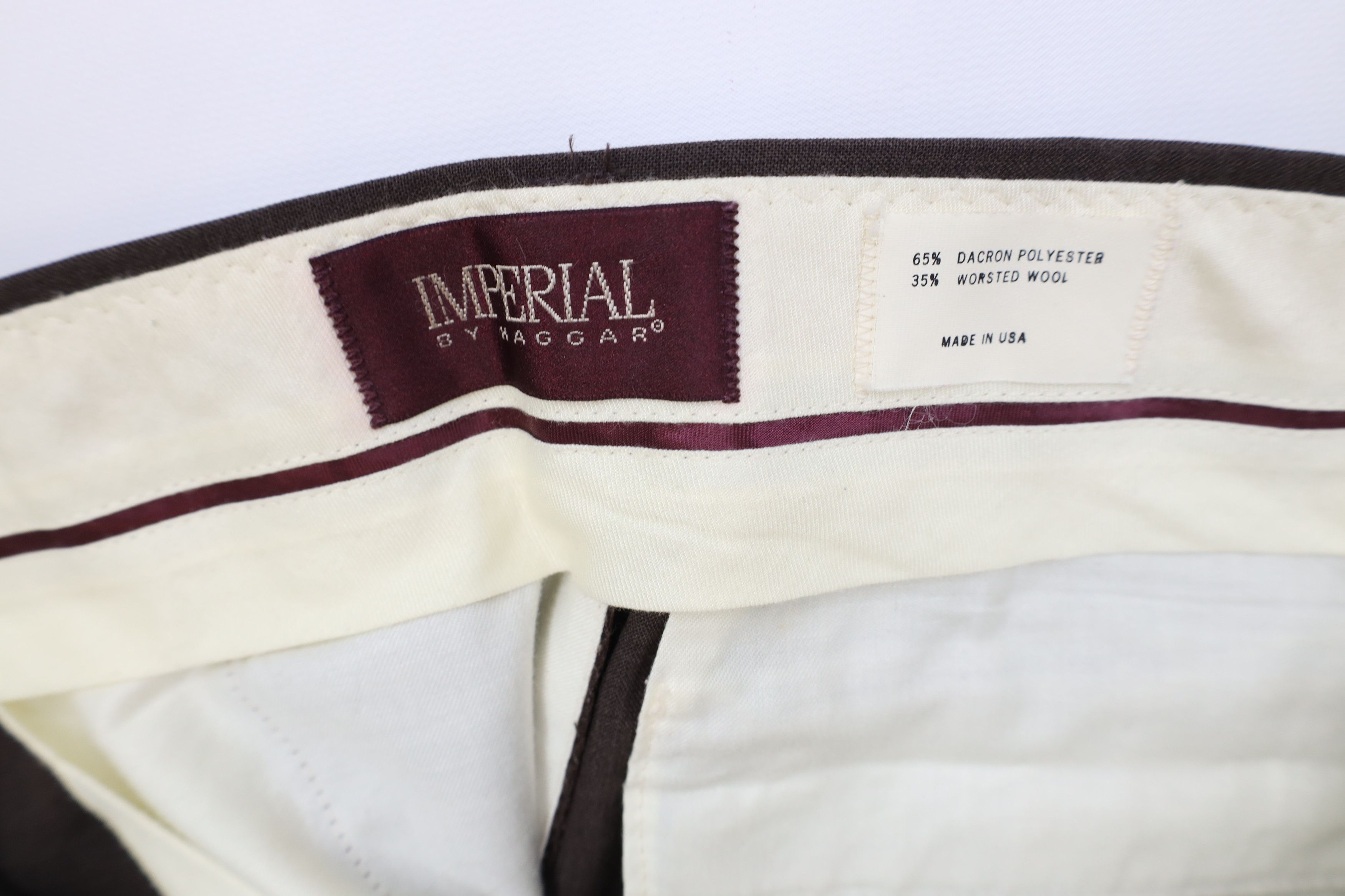 Vintage Vintage 70s Streetwear Blend Knit Wide Leg Chino Pants USA Size US 36 / EU 52 - 6 Thumbnail