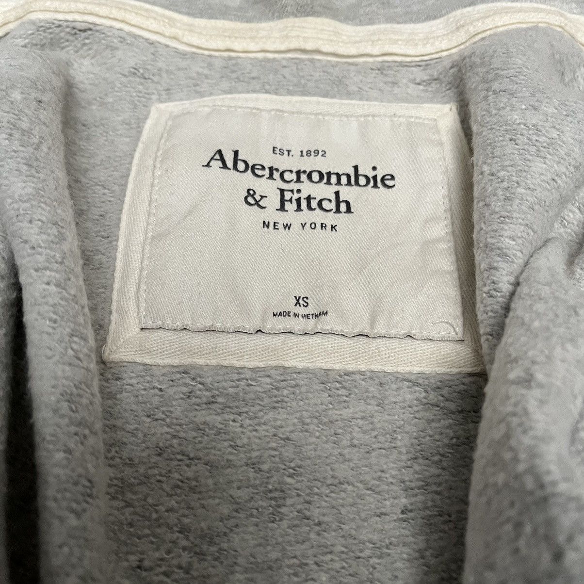 Abercrombie & Fitch 2000S Y2K Abercrombie & Fitch New York Zipper Hoodie Size XS / US 0-2 / IT 36-38 - 4 Thumbnail