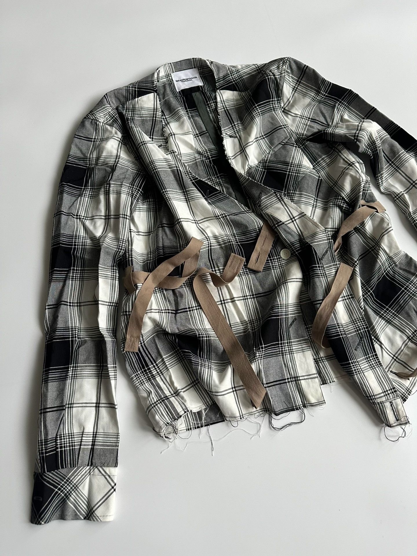 Takahiromiyashita The Soloist. takahiromiyashita thesoloist 17AW checkered cardigan| Size US S / EU 44-46 / 1 - 4 Thumbnail