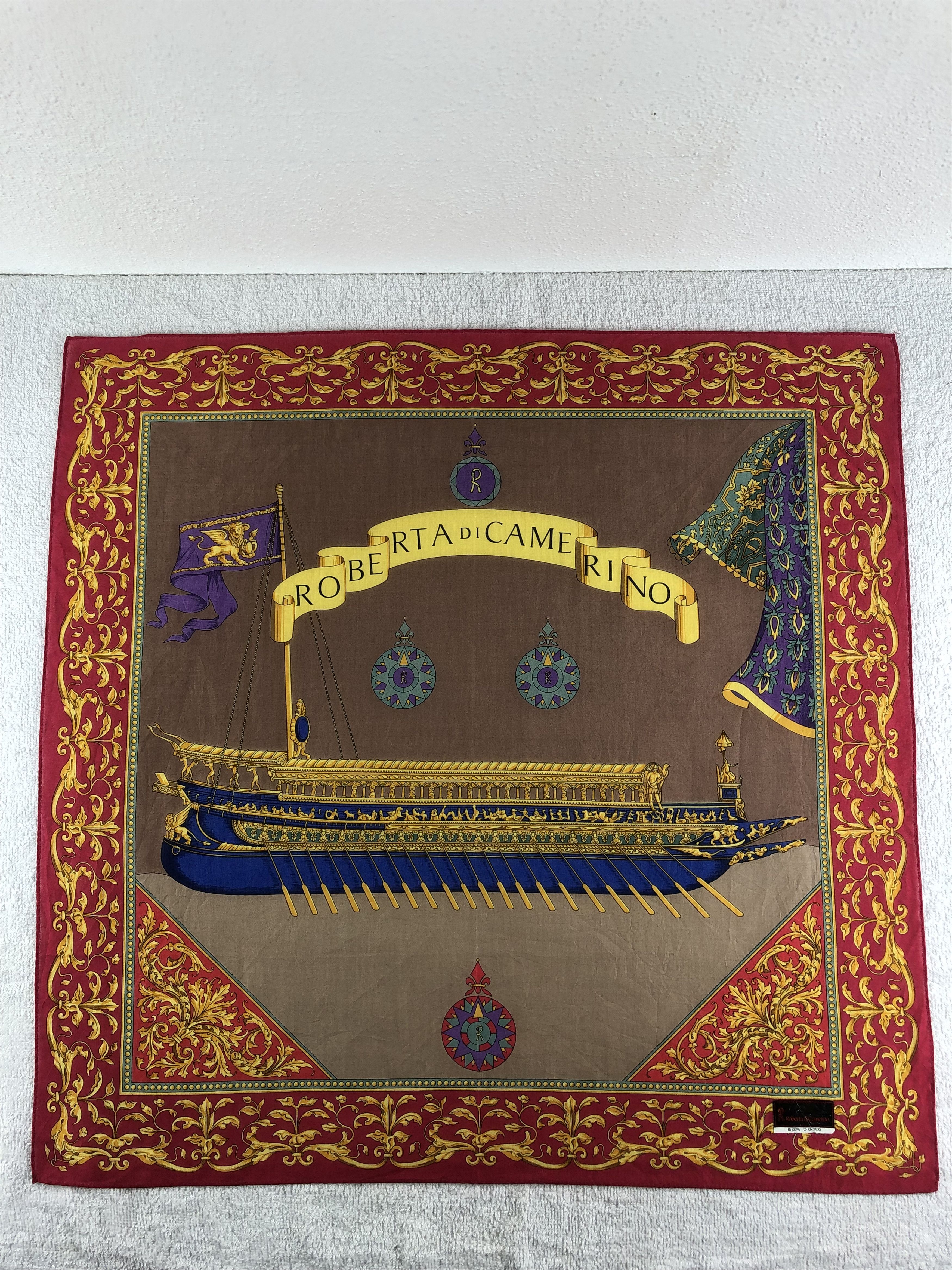 Roberta di Camerino Roberta Di Camerino Handkerchief / Bandana / Neckerchief Size ONE SIZE - 3 Thumbnail