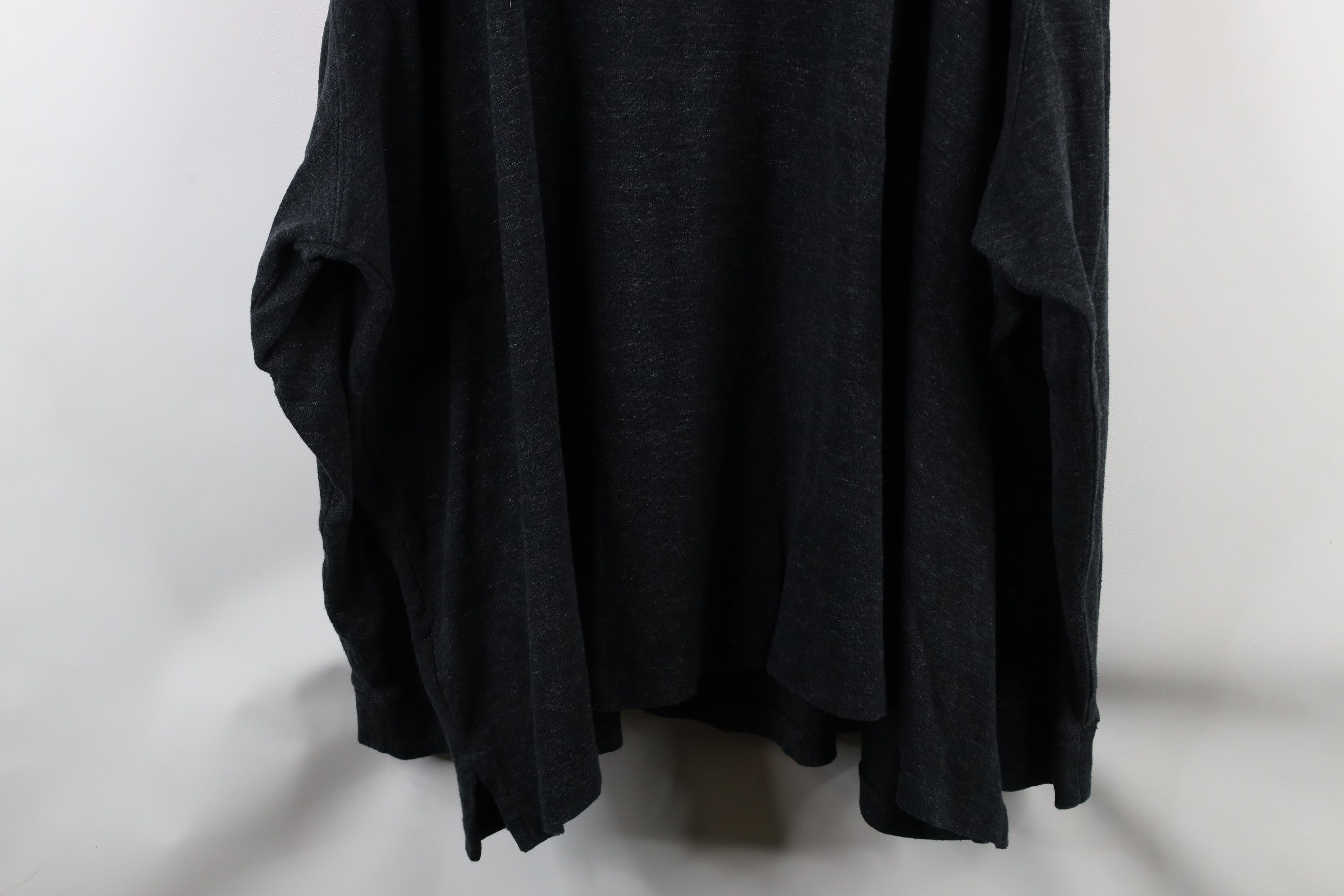 Ralph Lauren × Vintage Ralph Lauren Rib Ribbed Knit Half Zip Sweater Dark Gray Size US XXL / EU 58 / 5 - 9 Thumbnail