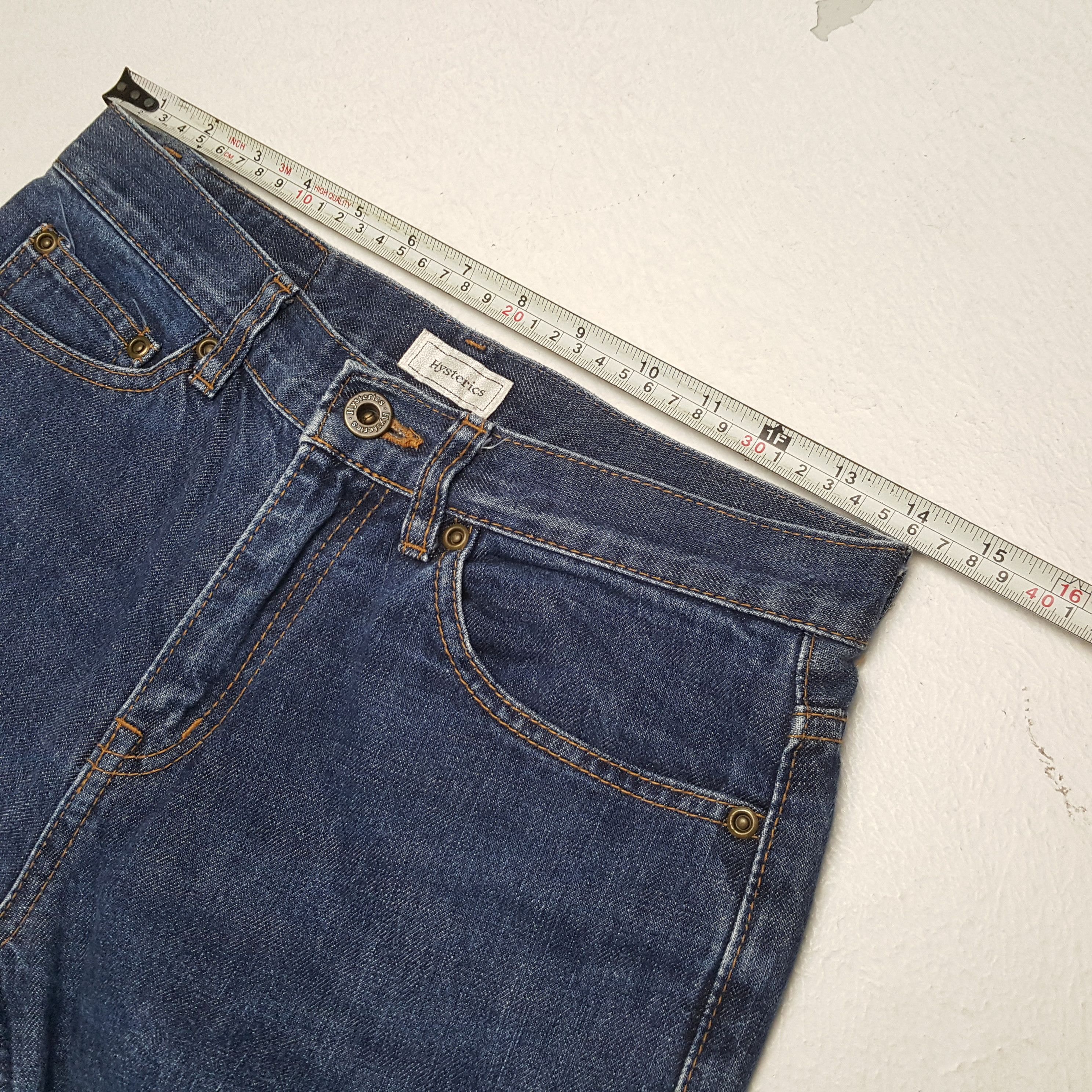 Hysteric Glamour × Japanese Brand × Vintage HYSTERIC GLAMOUR Japanese Brand Custom Art Jeans Size US 28 / EU 44 - 7 Thumbnail