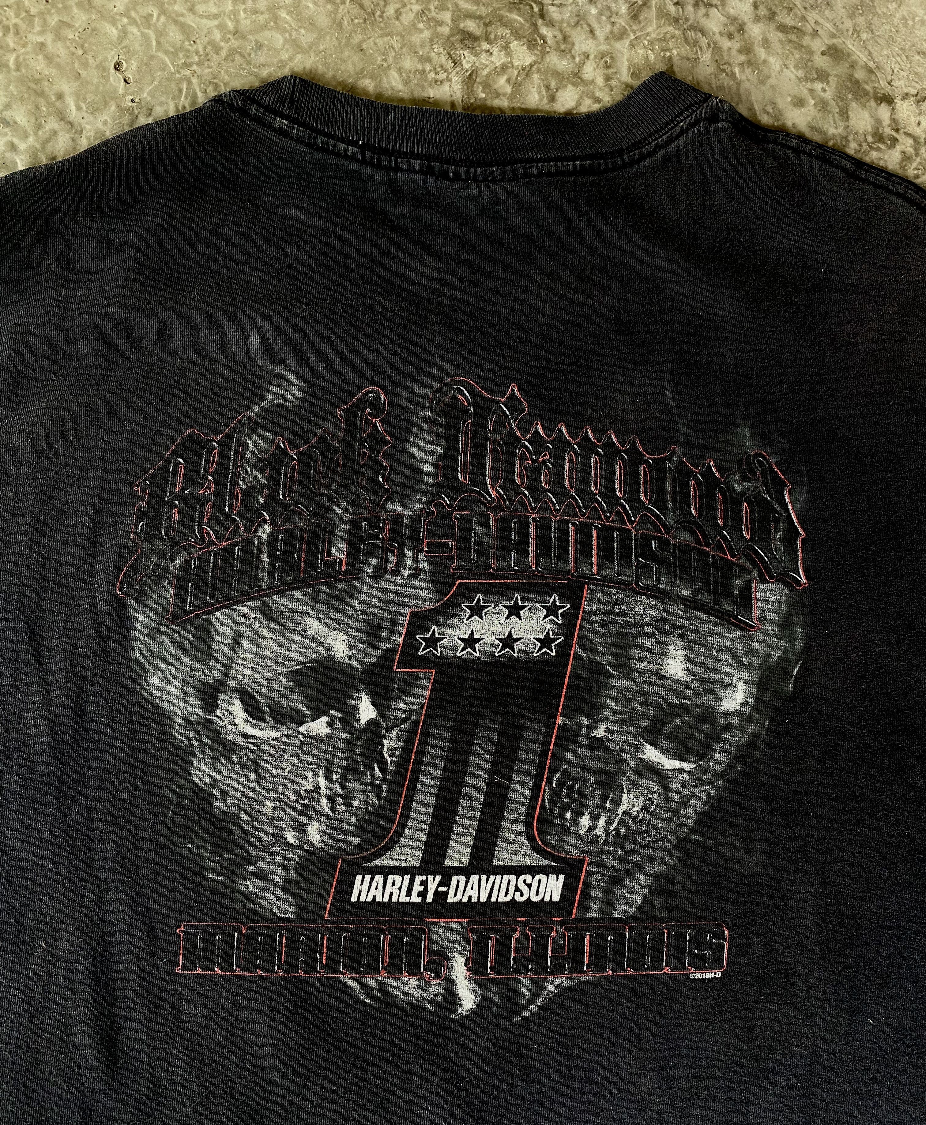 Harley Davidson Harley Davidson Skull Mens Large T-Shirt Black Since 1903 Size US L / EU 52-54 / 3 - 6 Thumbnail