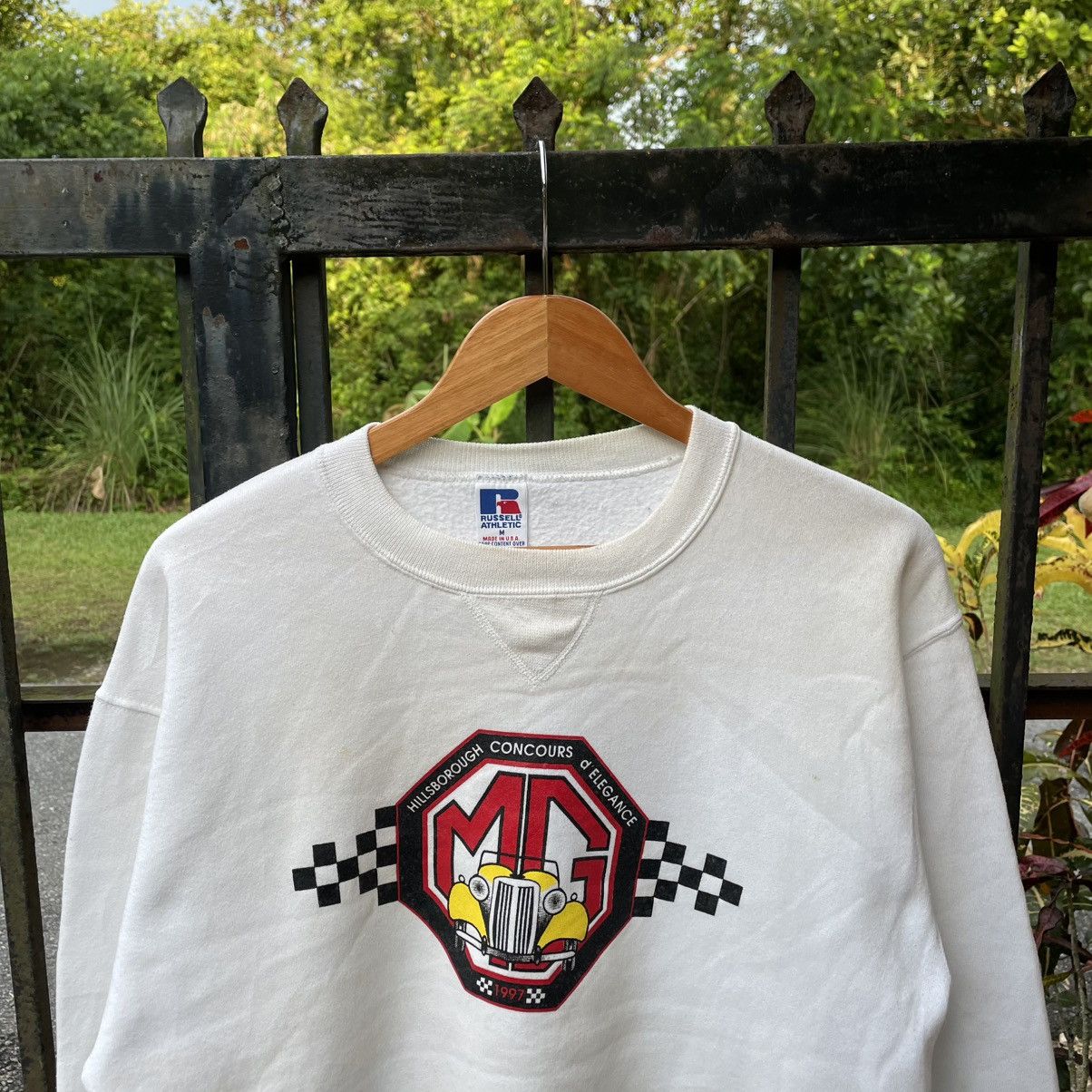 Russell Athletic 🔥Vintage 90s Russell Hillsborough Concours Sweatshirts Size US M / EU 48-50 / 2 - 4 Thumbnail