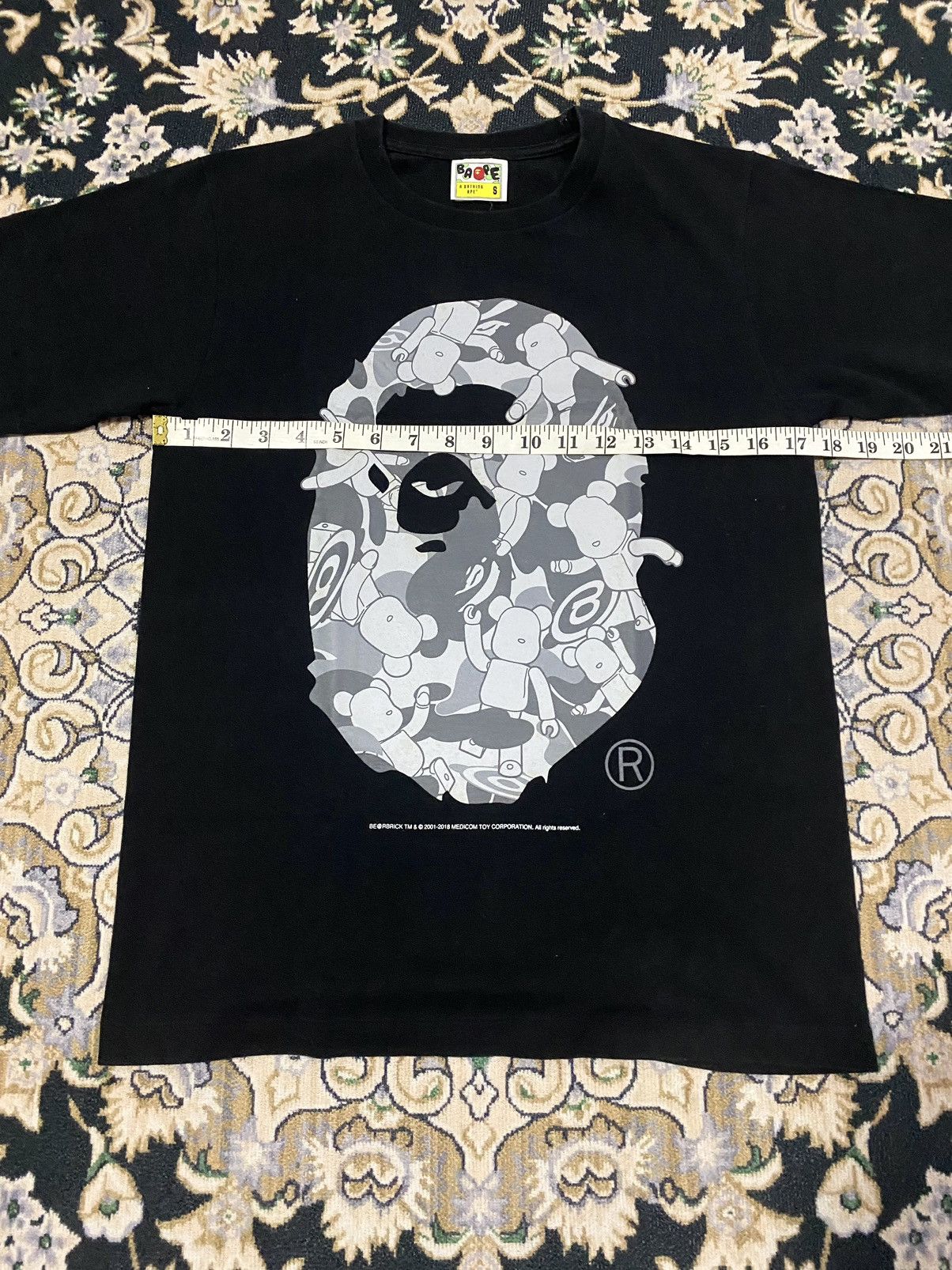 Bape Bape x Medicom Toys tee Size US S / EU 44-46 / 1 - 12 Thumbnail